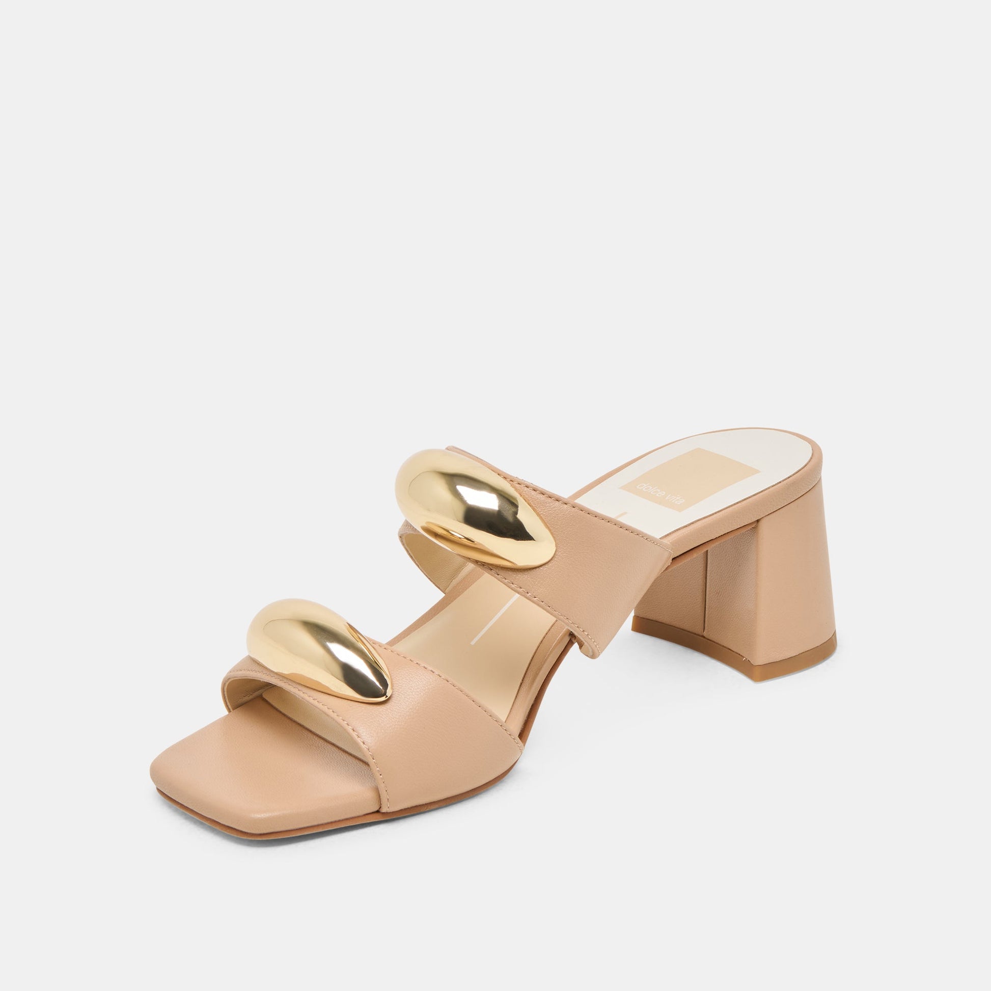 Barnet Light Tan Leather Heels Dolce Vita Online