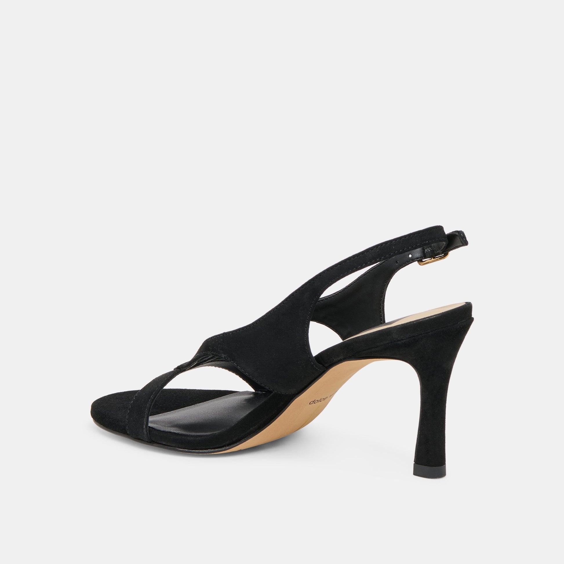Izela Onyx Suede Heels Dolce Vita Discount