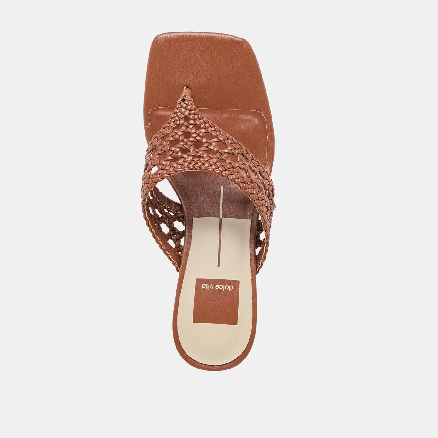 Barlo Cognac Woven Stella Heels Dolce Vita Online