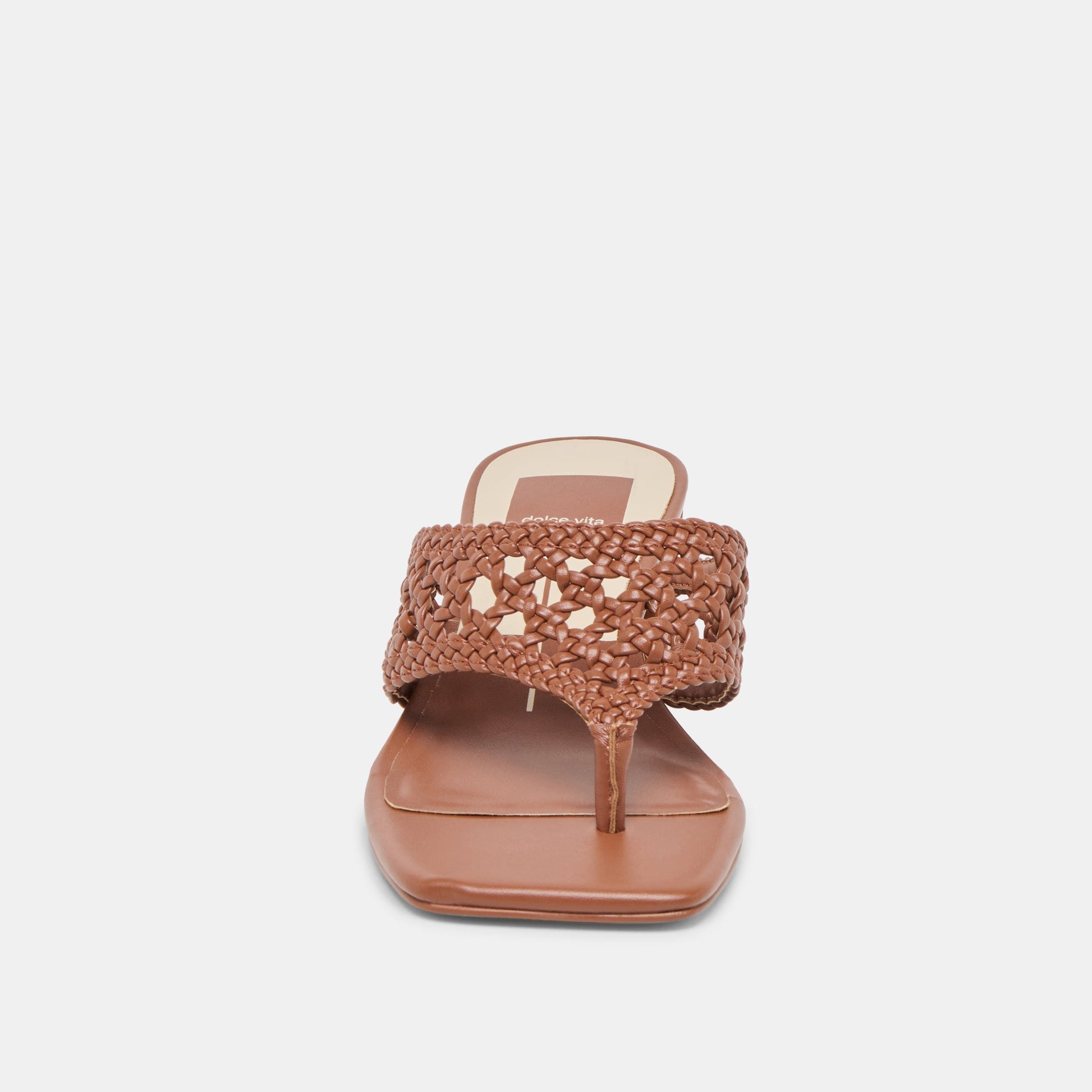 Barlo Cognac Woven Stella Heels Dolce Vita Online