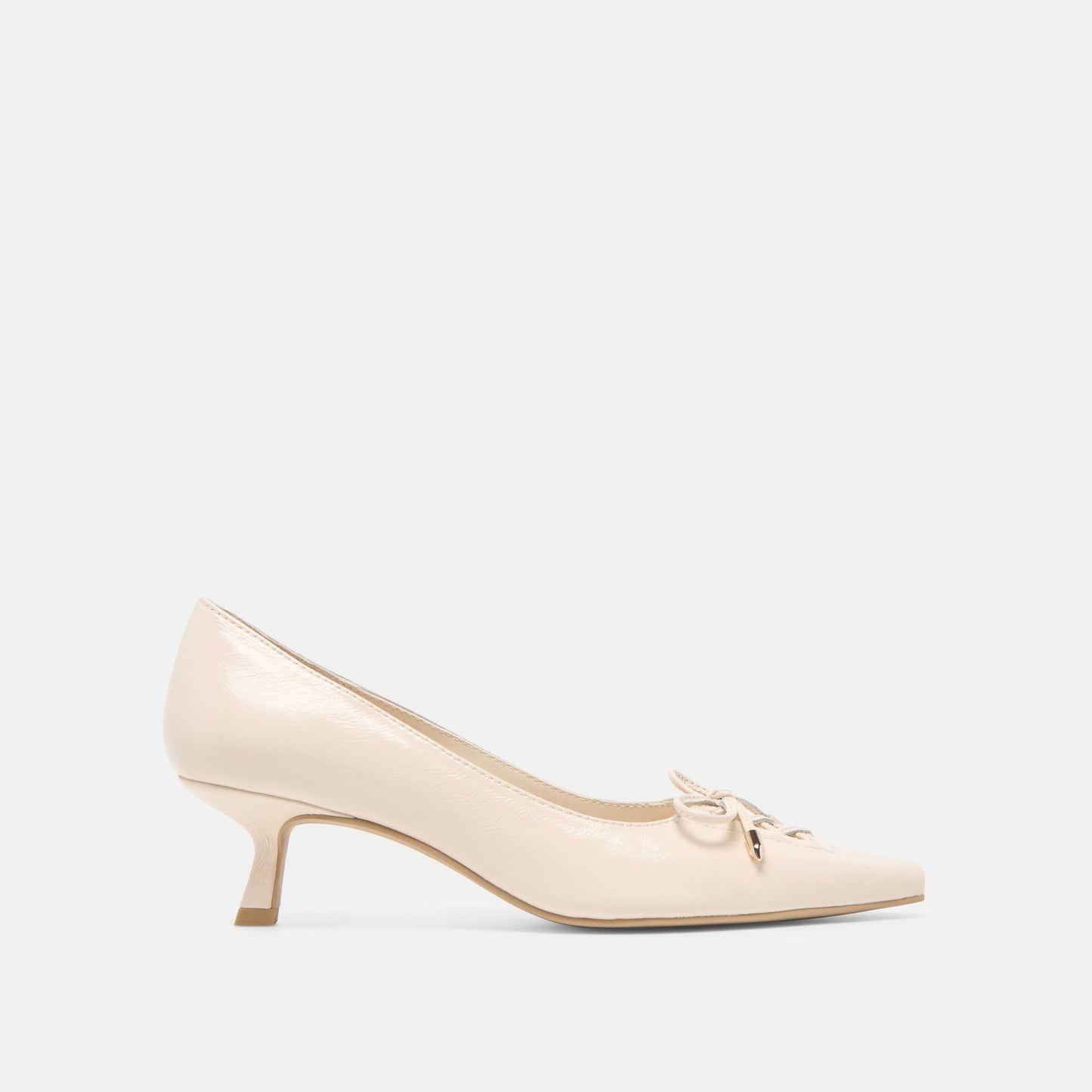 Clarie Bone Crinkle Patent Leather Heels Dolce Vita Sale