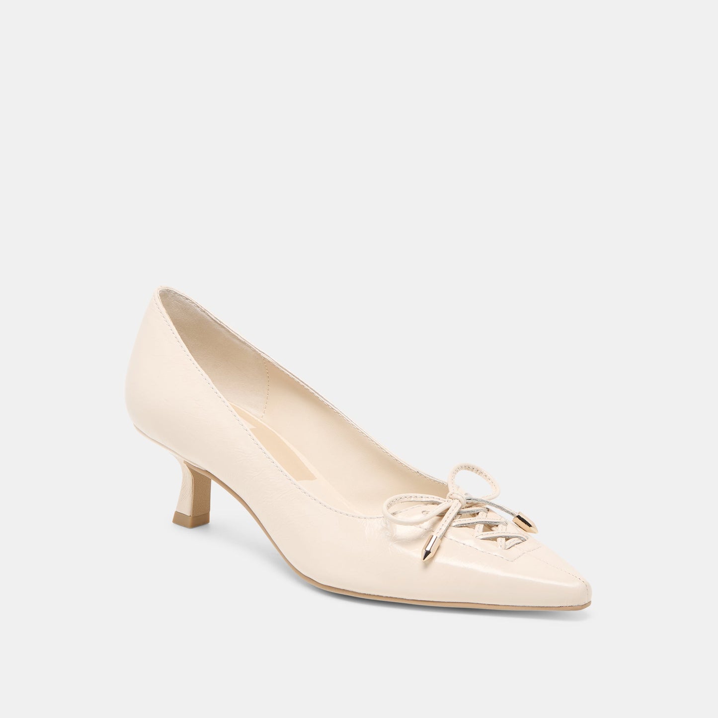 Clarie Bone Crinkle Patent Leather Heels Dolce Vita Sale