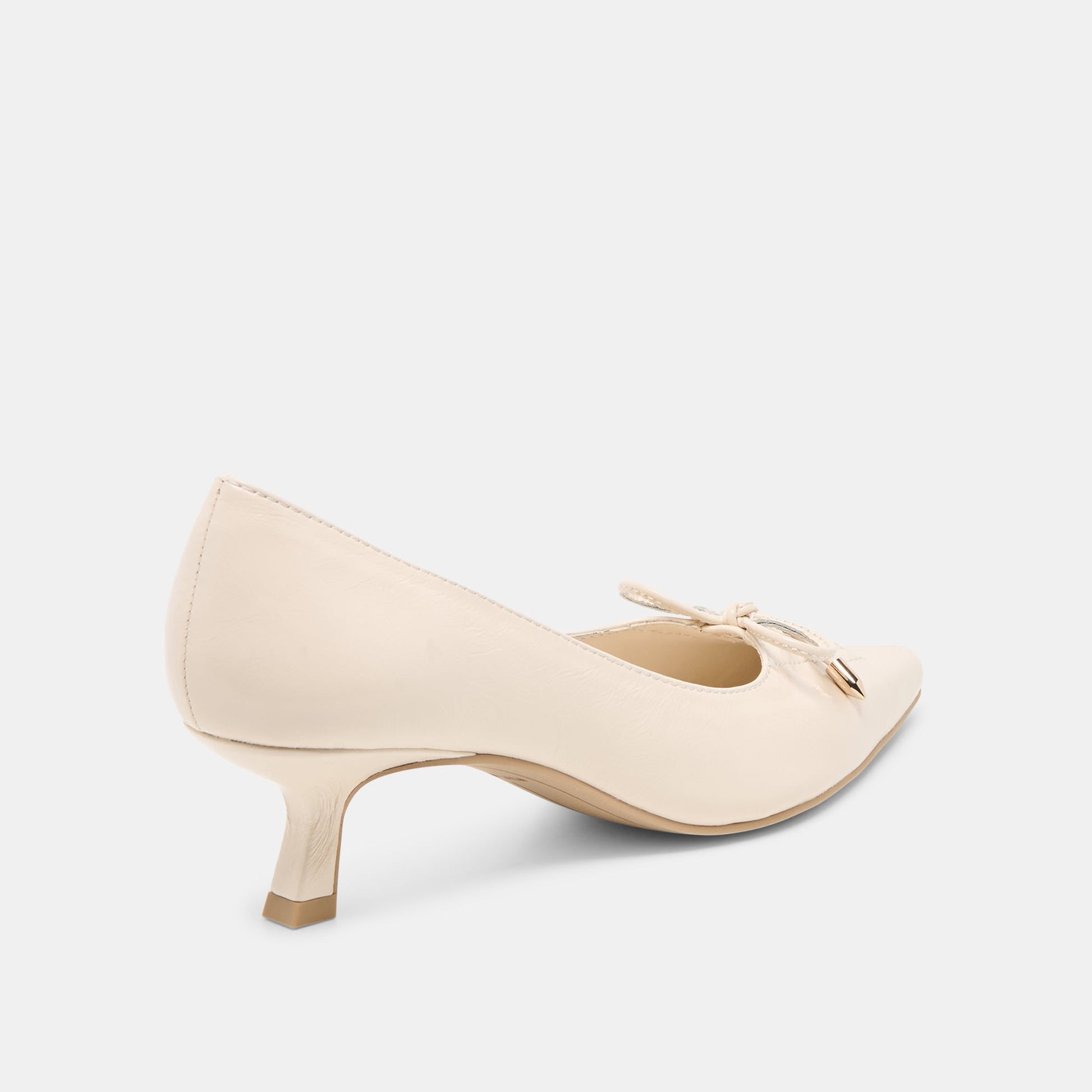 Clarie Bone Crinkle Patent Leather Heels Dolce Vita Sale