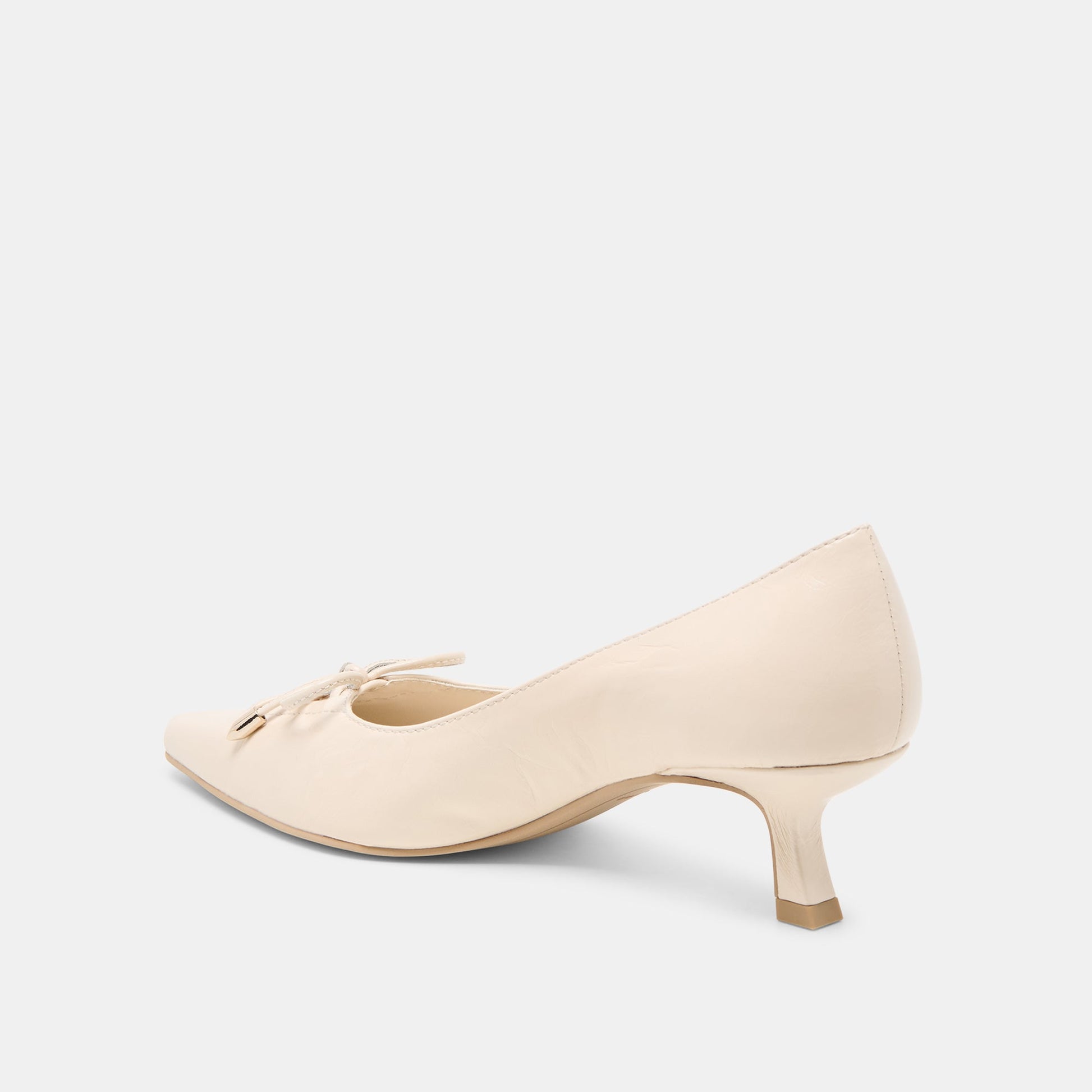 Clarie Bone Crinkle Patent Leather Heels Dolce Vita Sale