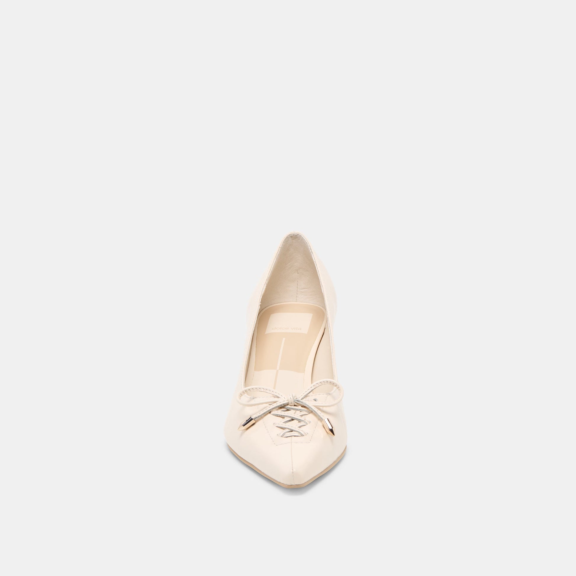 Clarie Bone Crinkle Patent Leather Heels Dolce Vita Sale