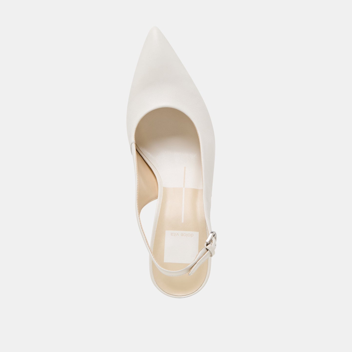 ELASI HEELS WHITE LEATHER
 – Dolce Vita Dolce Vita On sale