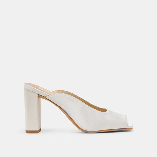 Sabela Off White Satin Heels Dolce Vita Discount