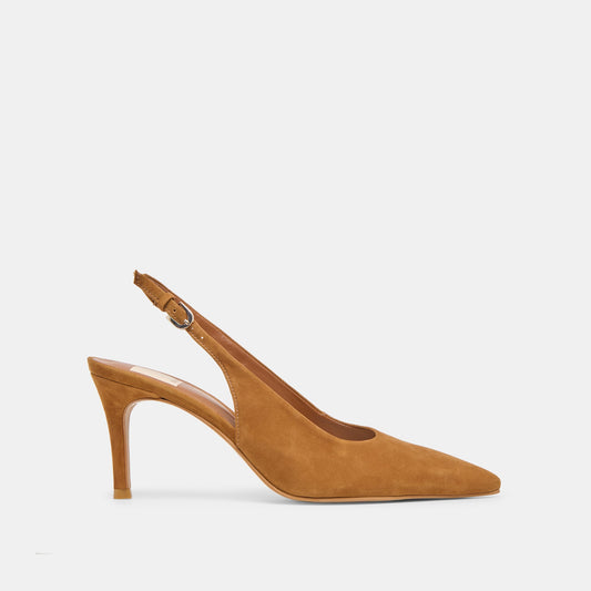 Elasi Brown Nubuck Heels Dolce Vita Online