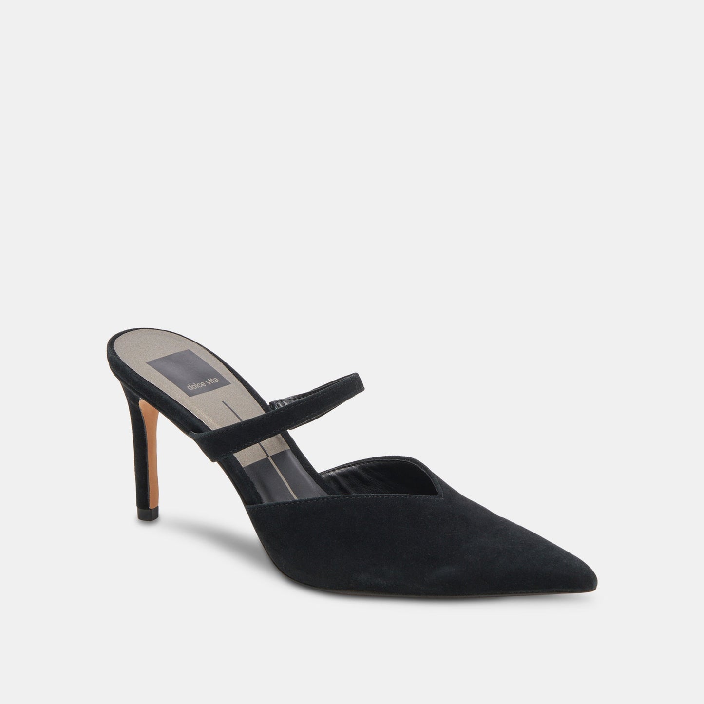 KANIKA WIDE HEELS ONYX SUEDE
 – Dolce Vita Dolce Vita Sale