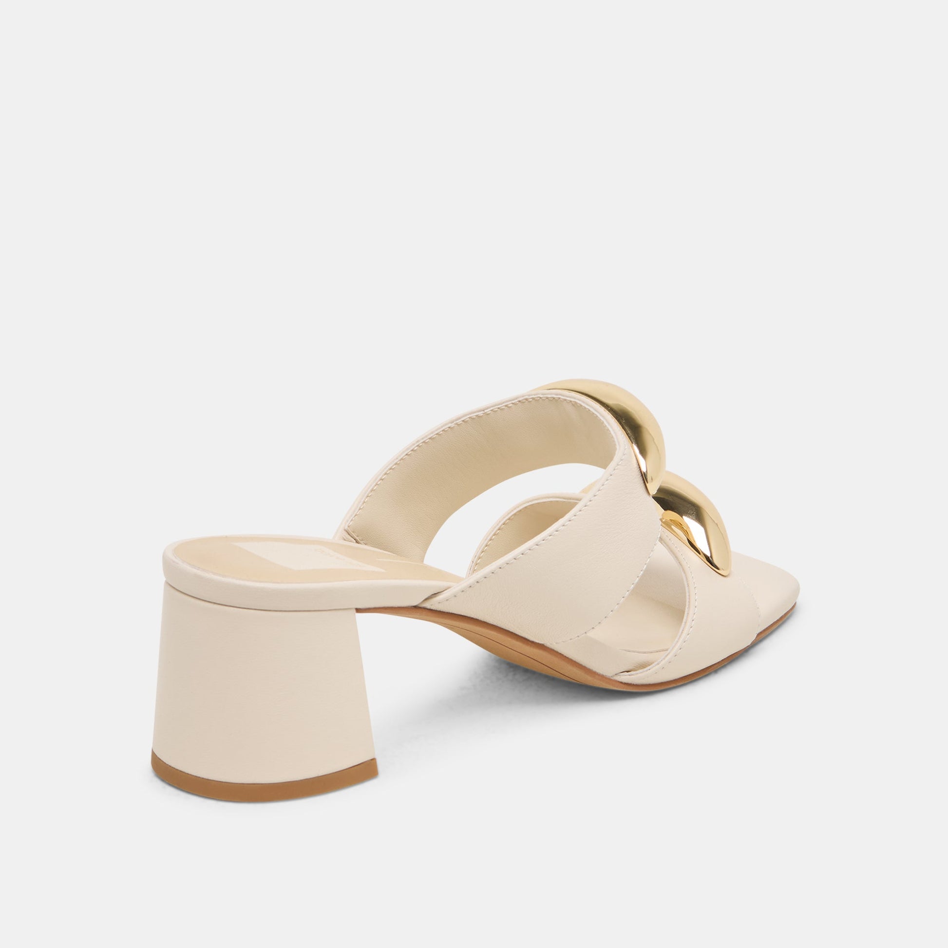 Barnet Bone Leather Heels Dolce Vita Outlet