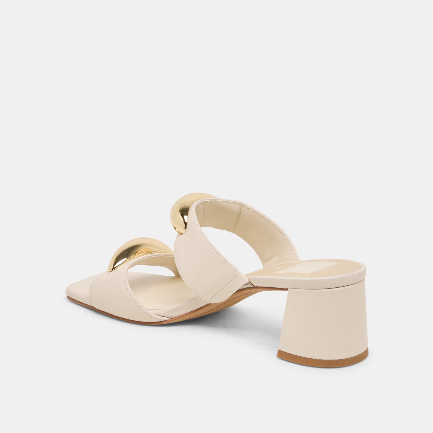 Barnet Bone Leather Heels Dolce Vita Outlet