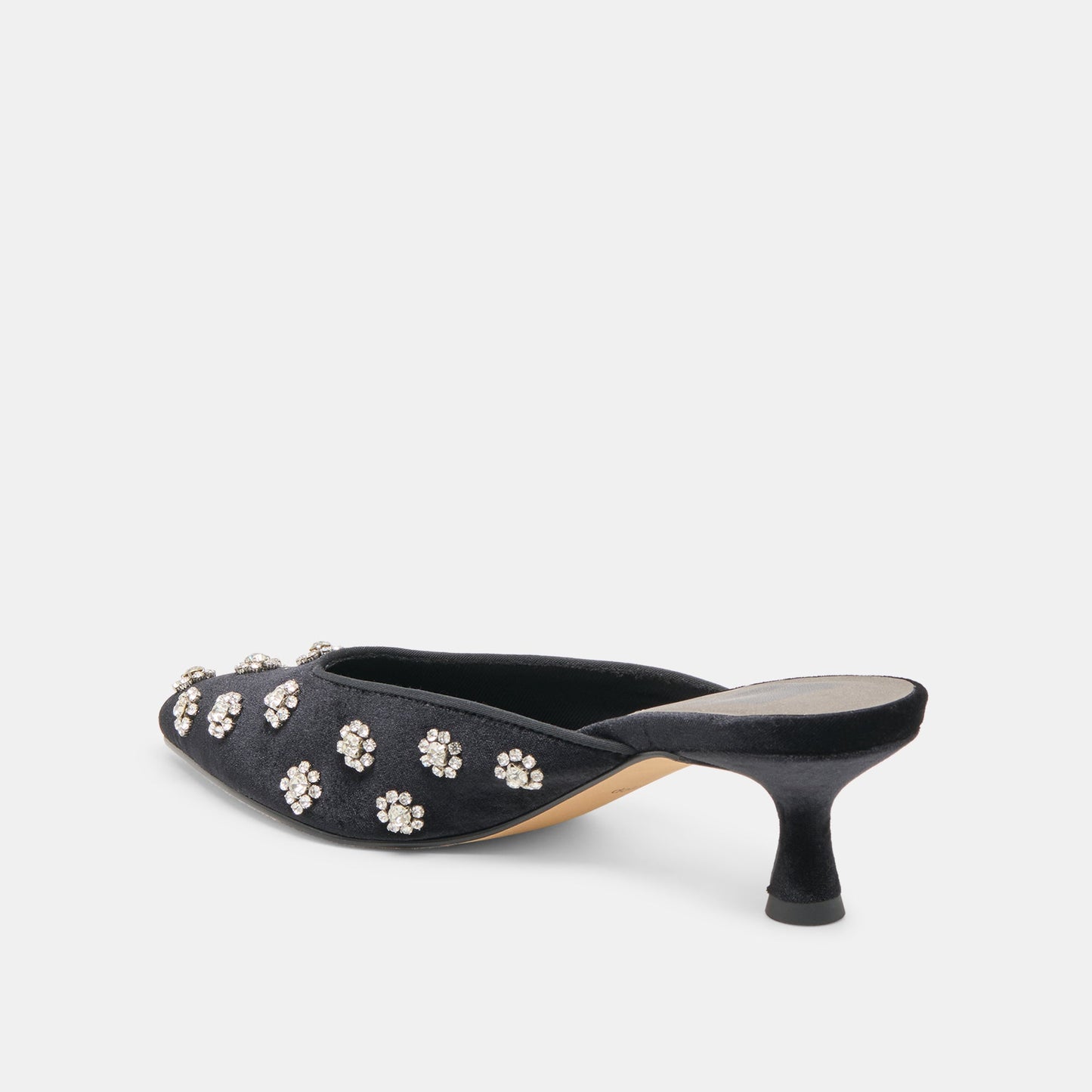 Clara Nero Velvet Heels Dolce Vita On sale