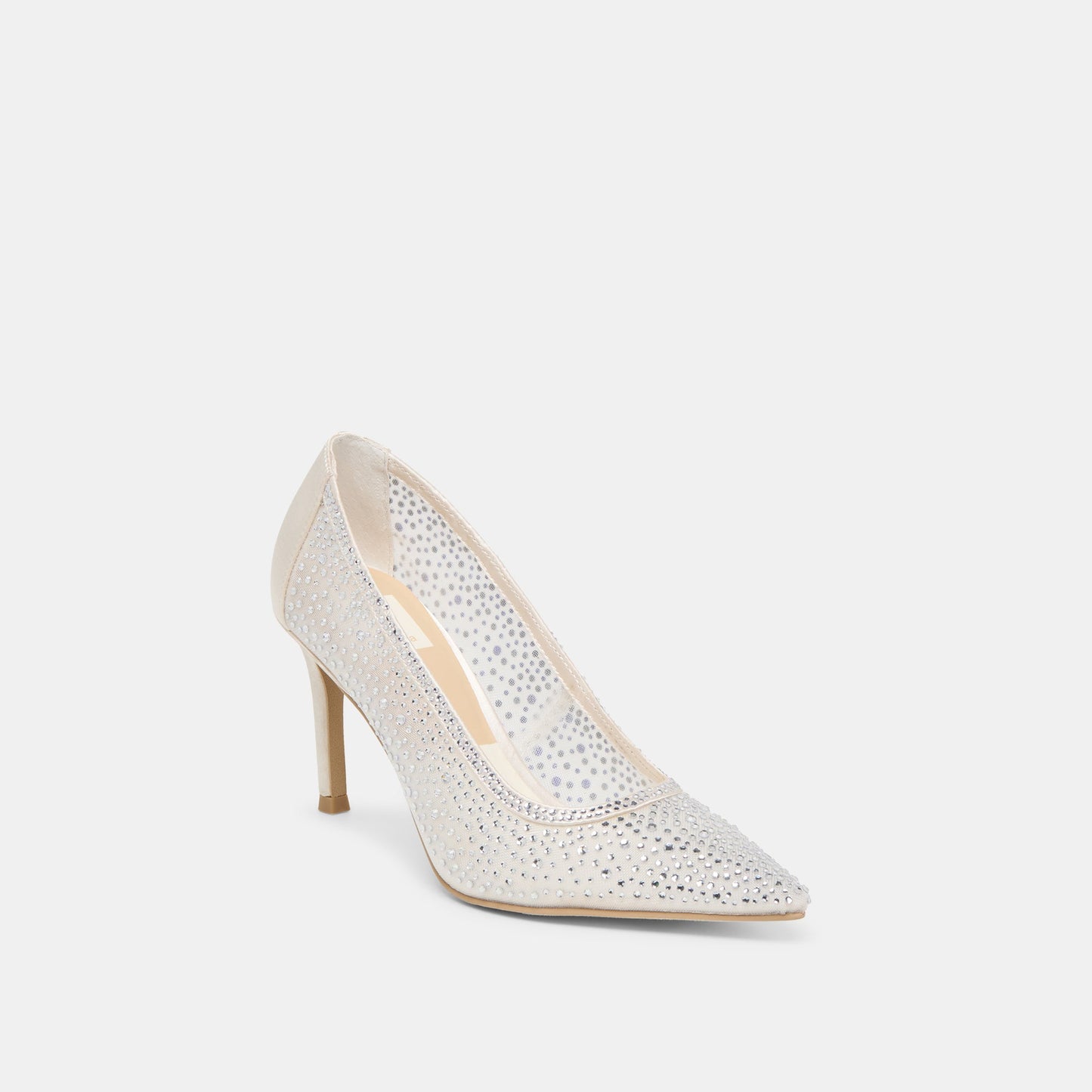 Kashe Crystal White Mesh Heels Dolce Vita For sale