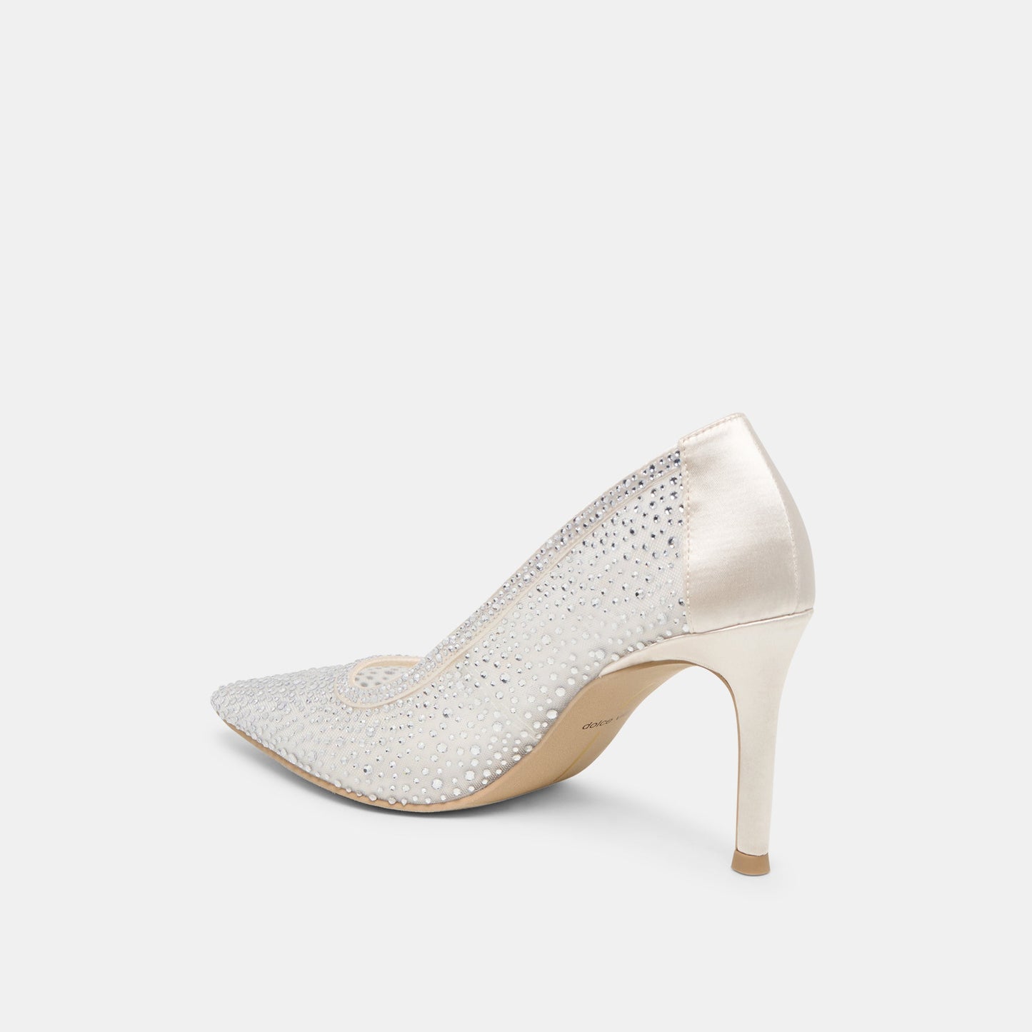 Kashe Crystal White Mesh Heels Dolce Vita For sale