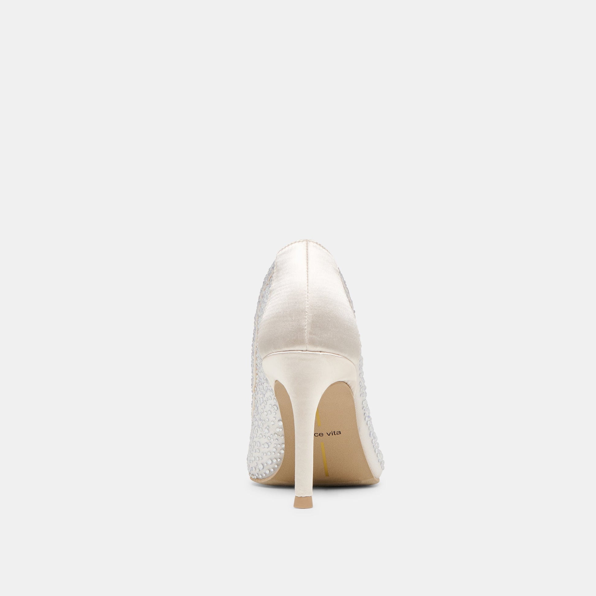 Kashe Crystal White Mesh Heels Dolce Vita For sale