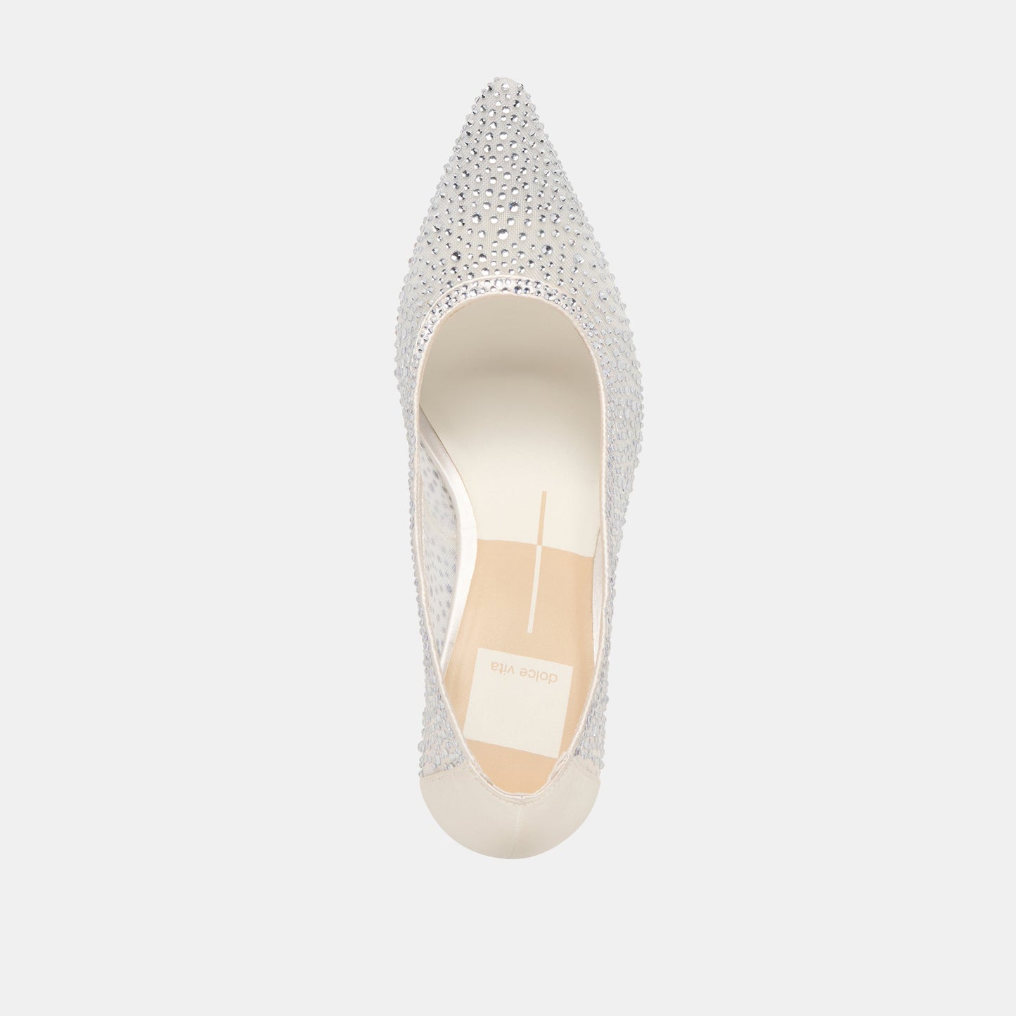 Kashe Crystal White Mesh Heels Dolce Vita For sale