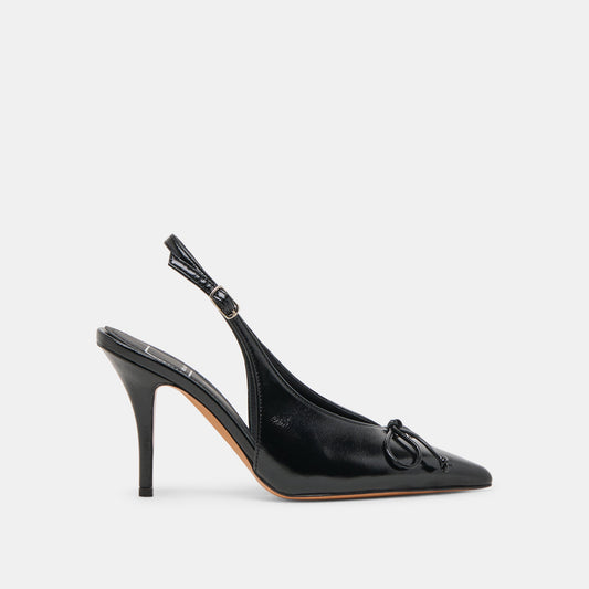 GEENA HEELS BLACK LEATHER
 – Dolce Vita Dolce Vita us