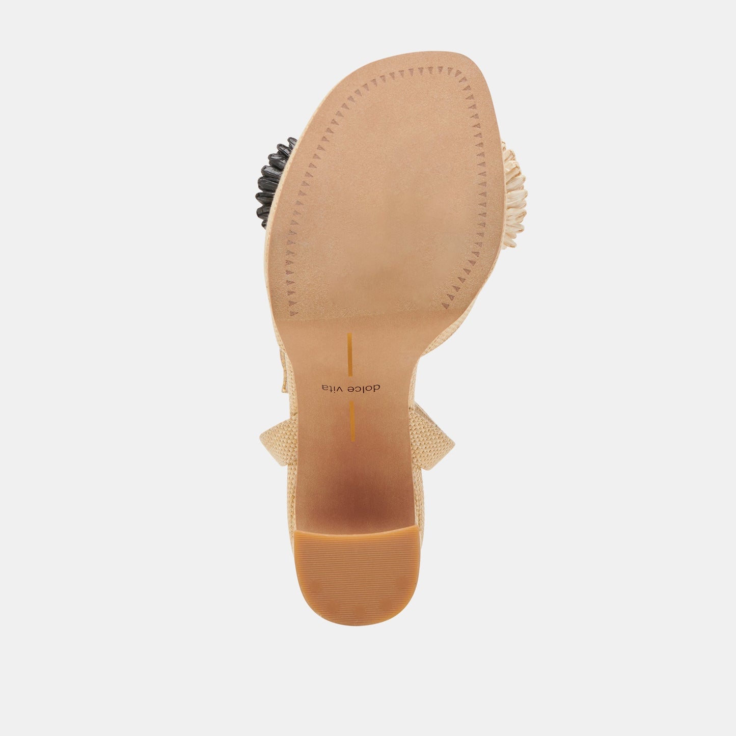 OLIVEA HEELS BLACK NATURAL RAFFIA
 – Dolce Vita Dolce Vita Discount