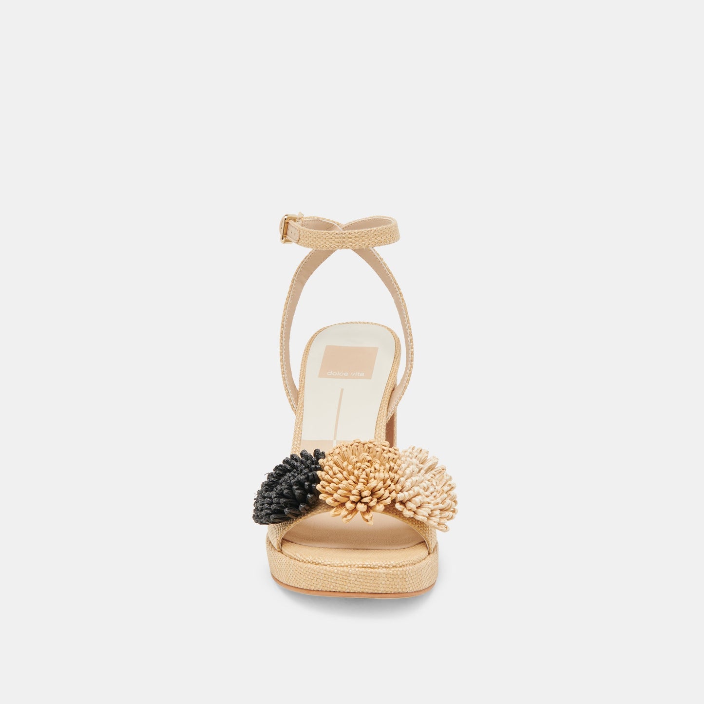 OLIVEA HEELS BLACK NATURAL RAFFIA
 – Dolce Vita Dolce Vita Discount