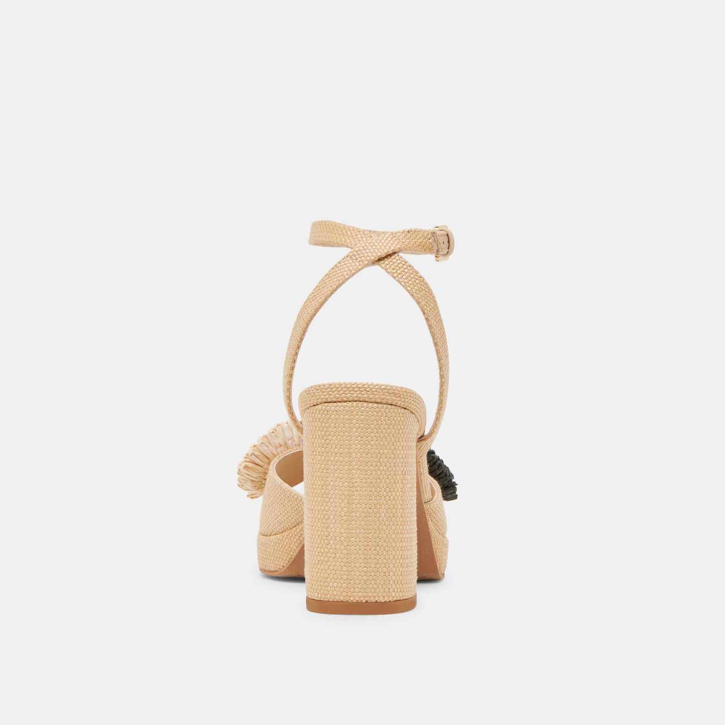 OLIVEA HEELS BLACK NATURAL RAFFIA
 – Dolce Vita Dolce Vita Discount