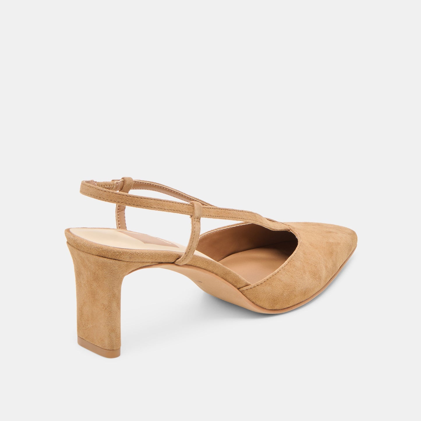 Ginay Lt Brown Suede Heels Dolce Vita Online