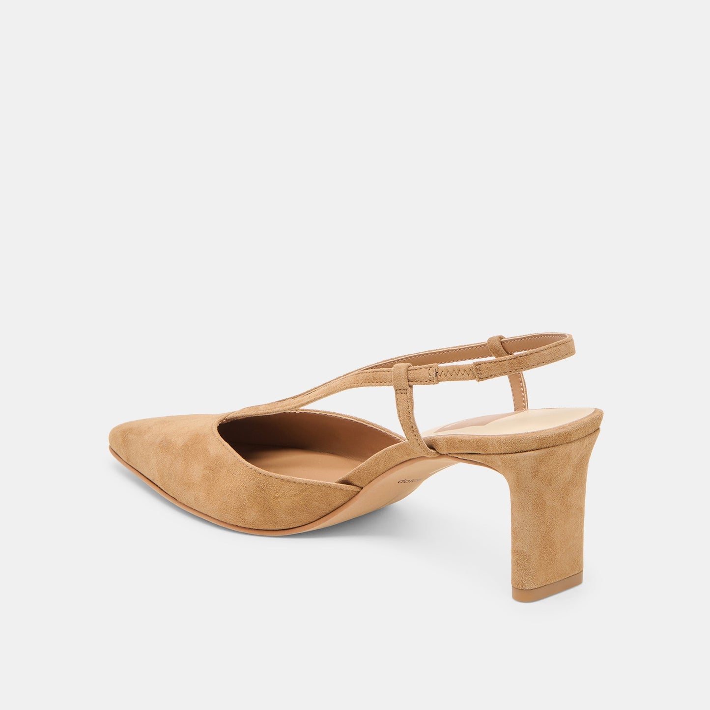 Ginay Lt Brown Suede Heels Dolce Vita Online