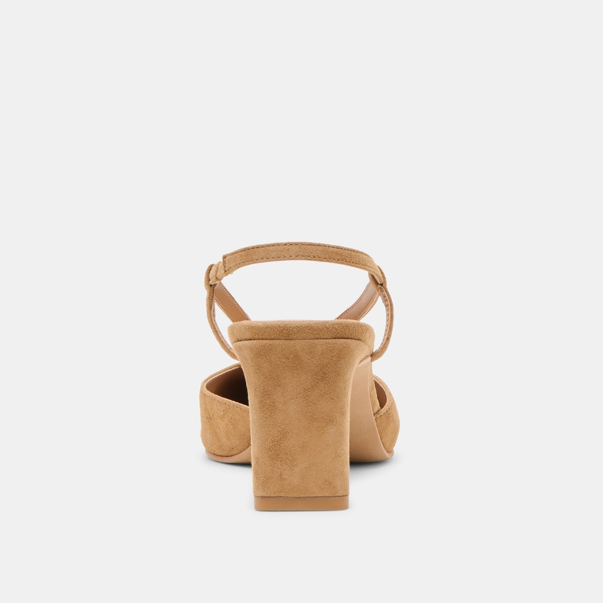 Ginay Lt Brown Suede Heels Dolce Vita Online
