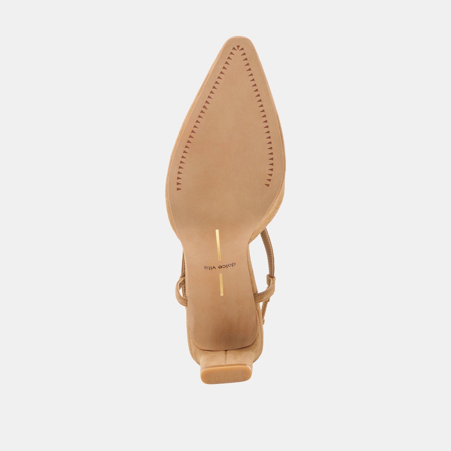 Ginay Lt Brown Suede Heels Dolce Vita Online