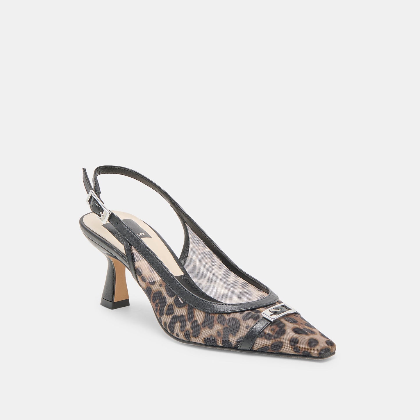 Lorine Leopard Mesh Heels Dolce Vita Sale