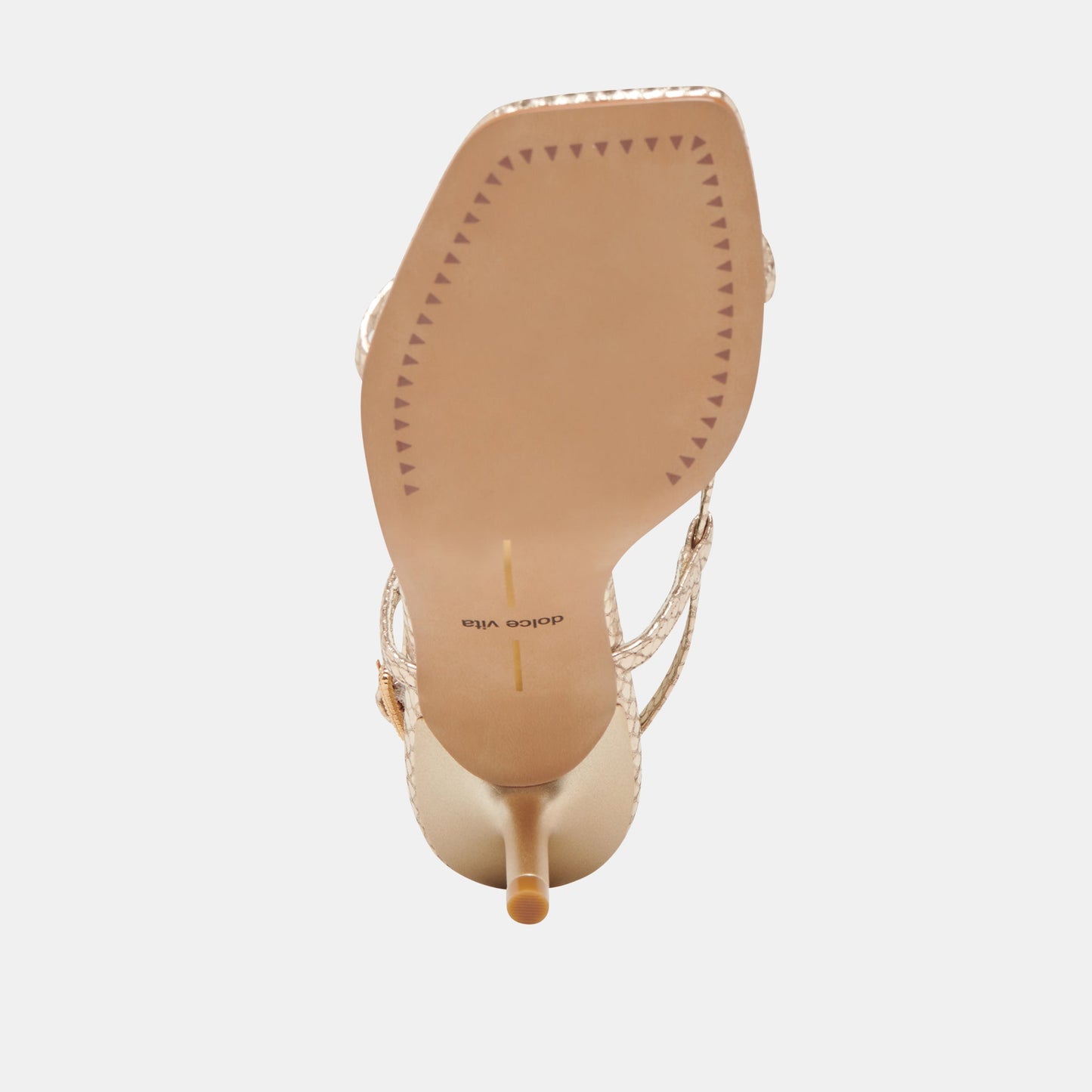 LAURY HEELS CHAMPAGNE EMBOSSED LEATHER
 – Dolce Vita Dolce Vita Outlet