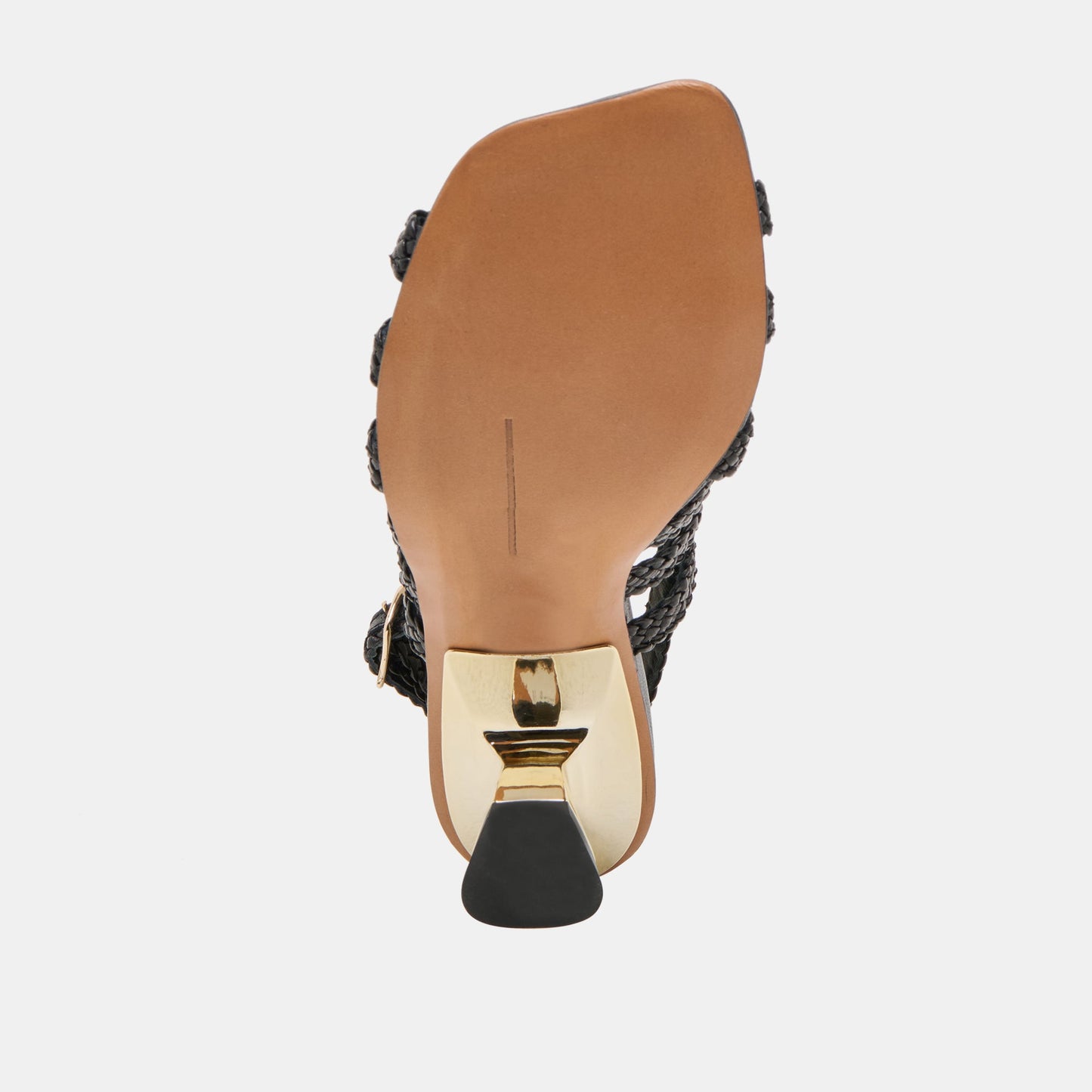 SICILY HEELS BLACK WOVEN LEATHER
 – Dolce Vita Dolce Vita Discount