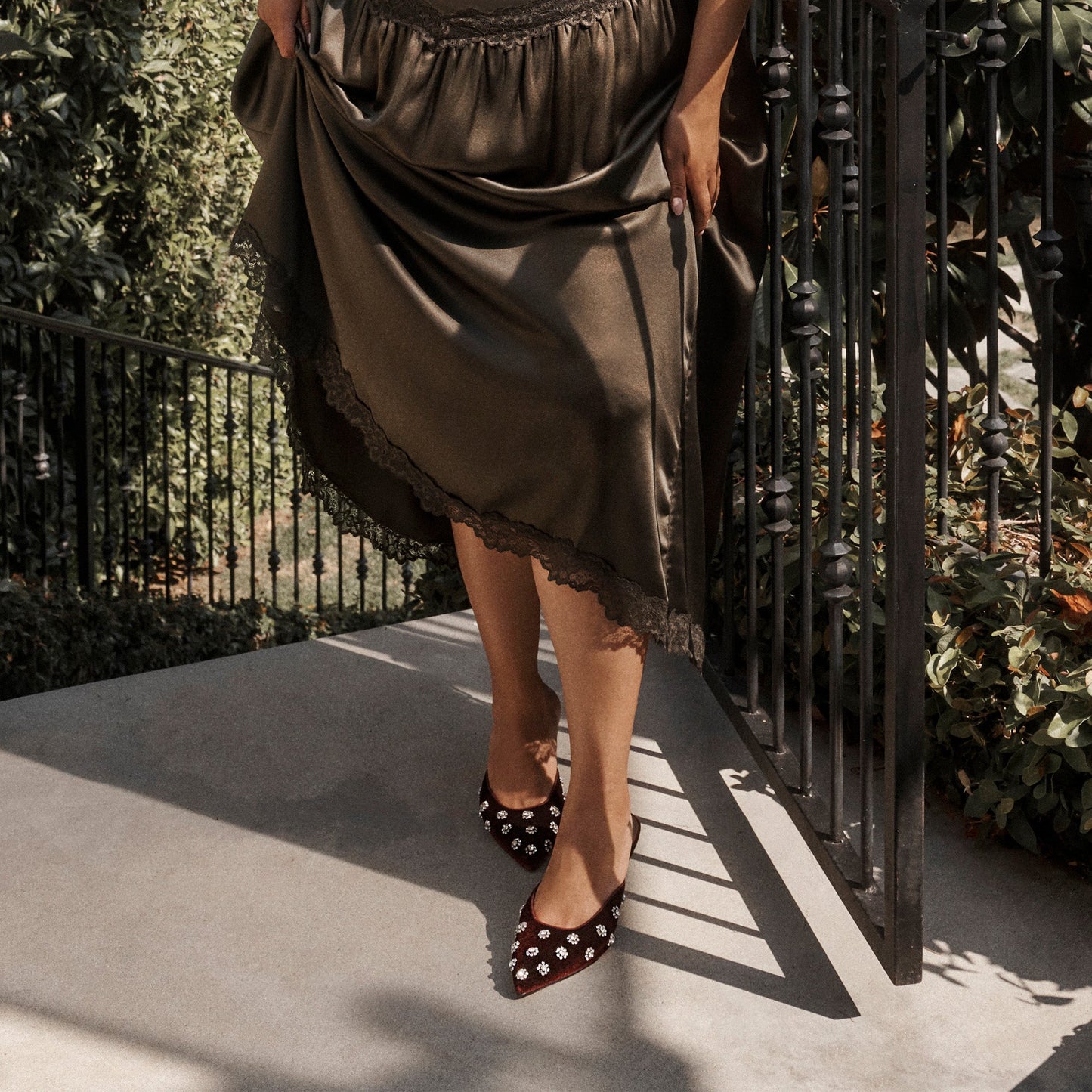 Clara Bordeaux Velvet Heels Dolce Vita Online