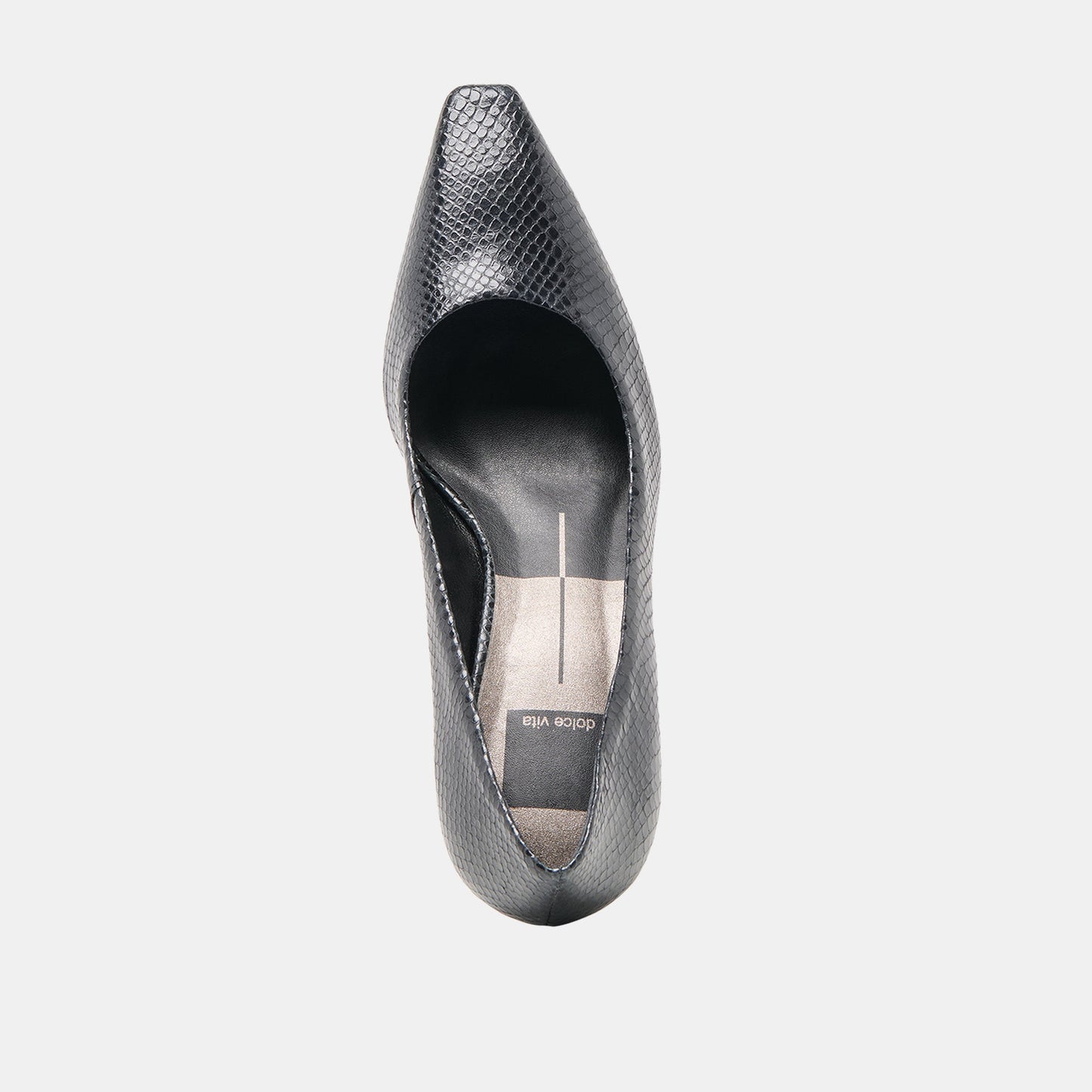 Briona Onyx Embossed Leather Heels Dolce Vita On sale