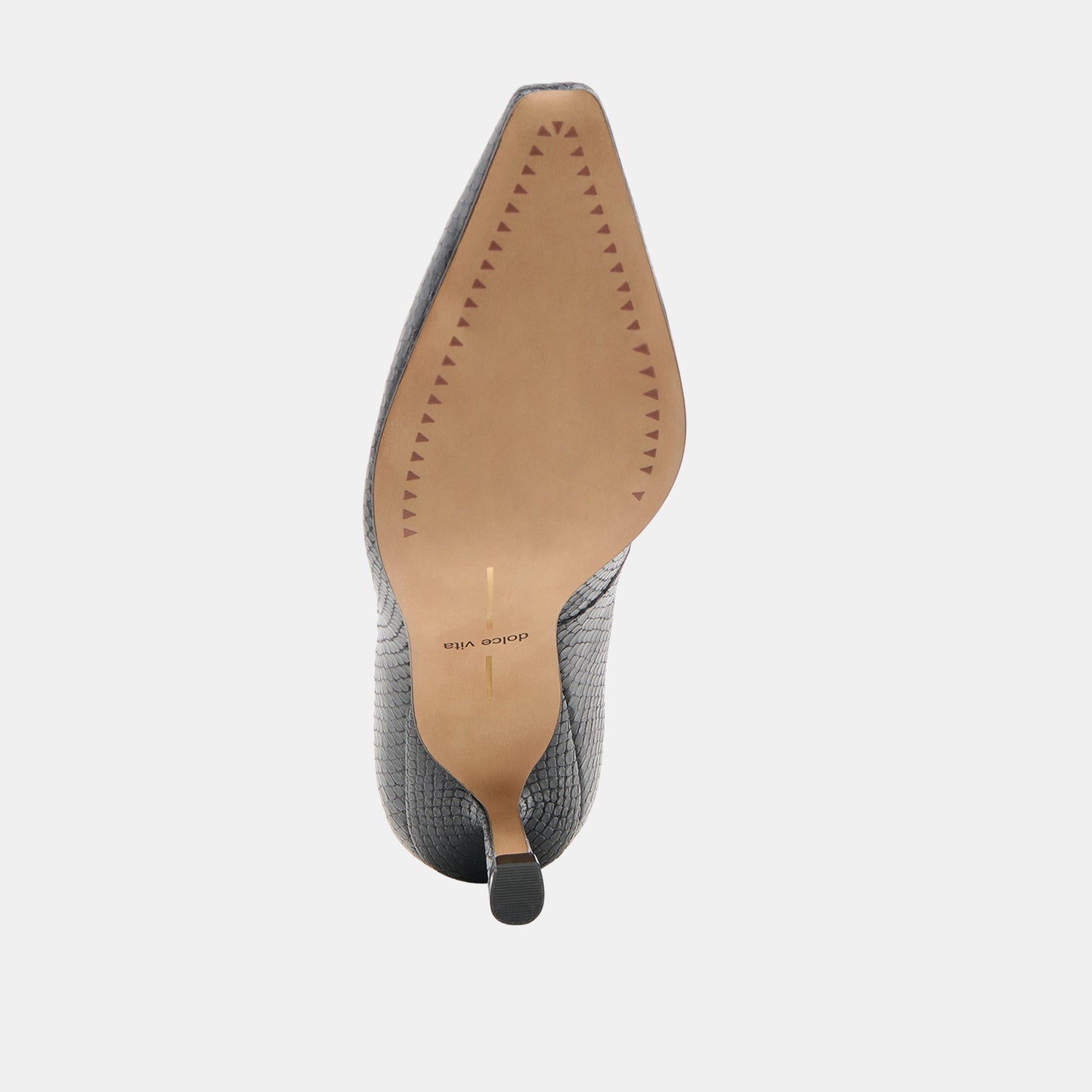 Briona Onyx Embossed Leather Heels Dolce Vita On sale