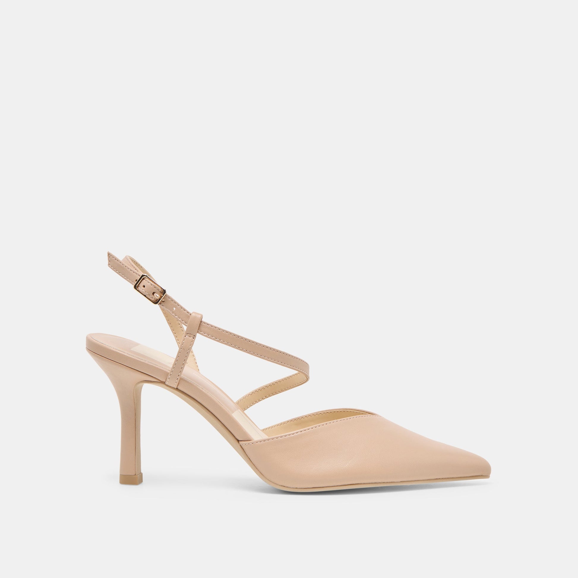 Kamra Beige Leather Heels Dolce Vita For sale