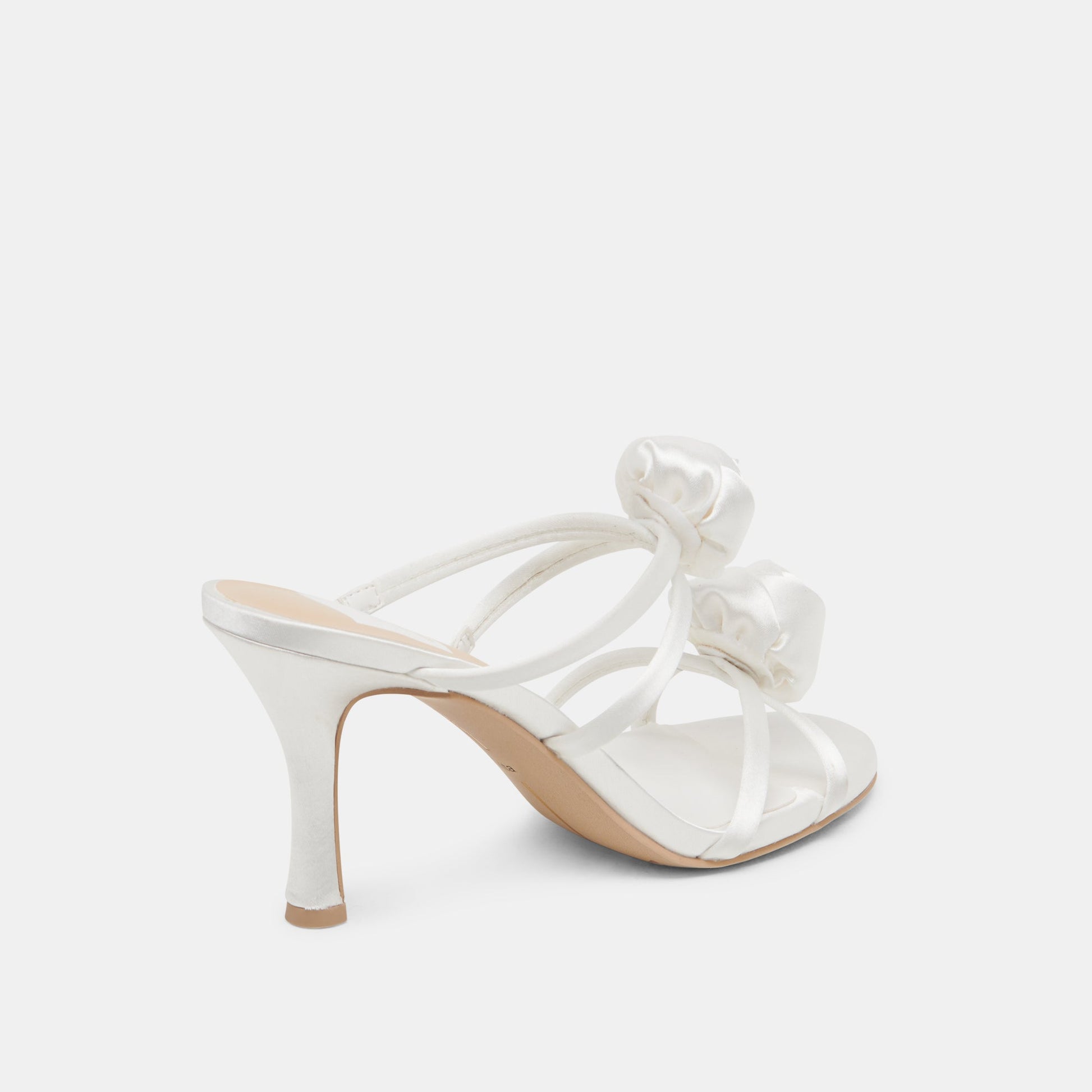 LINZY HEELS TRUE WHITE SATIN
 – Dolce Vita Dolce Vita New