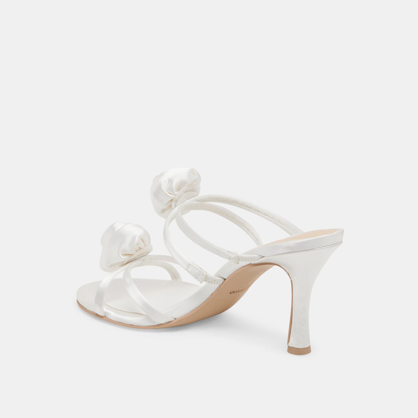 LINZY HEELS TRUE WHITE SATIN
 – Dolce Vita Dolce Vita New