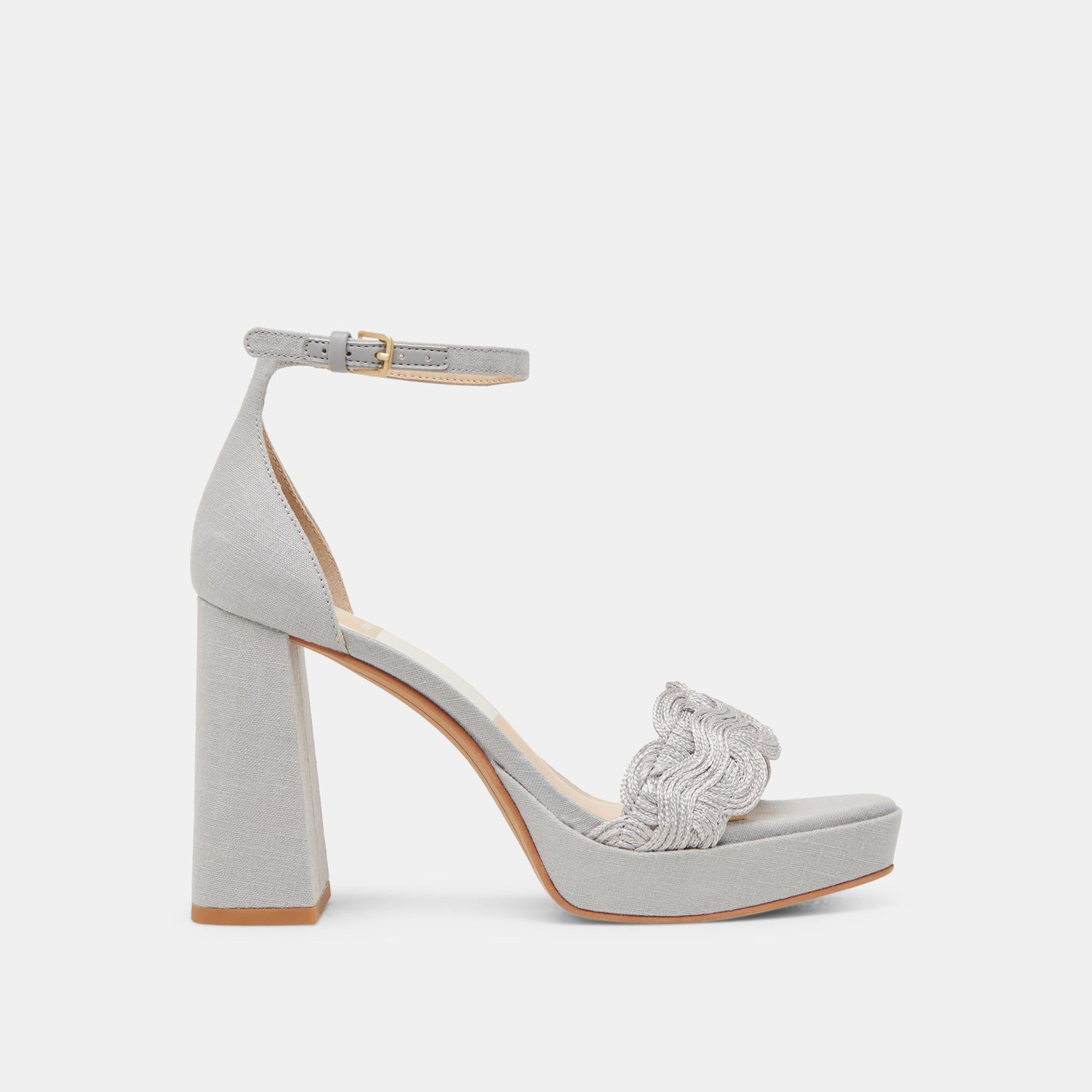 PELTIN HEELS GREY WOVEN RAFFIA
 – Dolce Vita Dolce Vita Discount