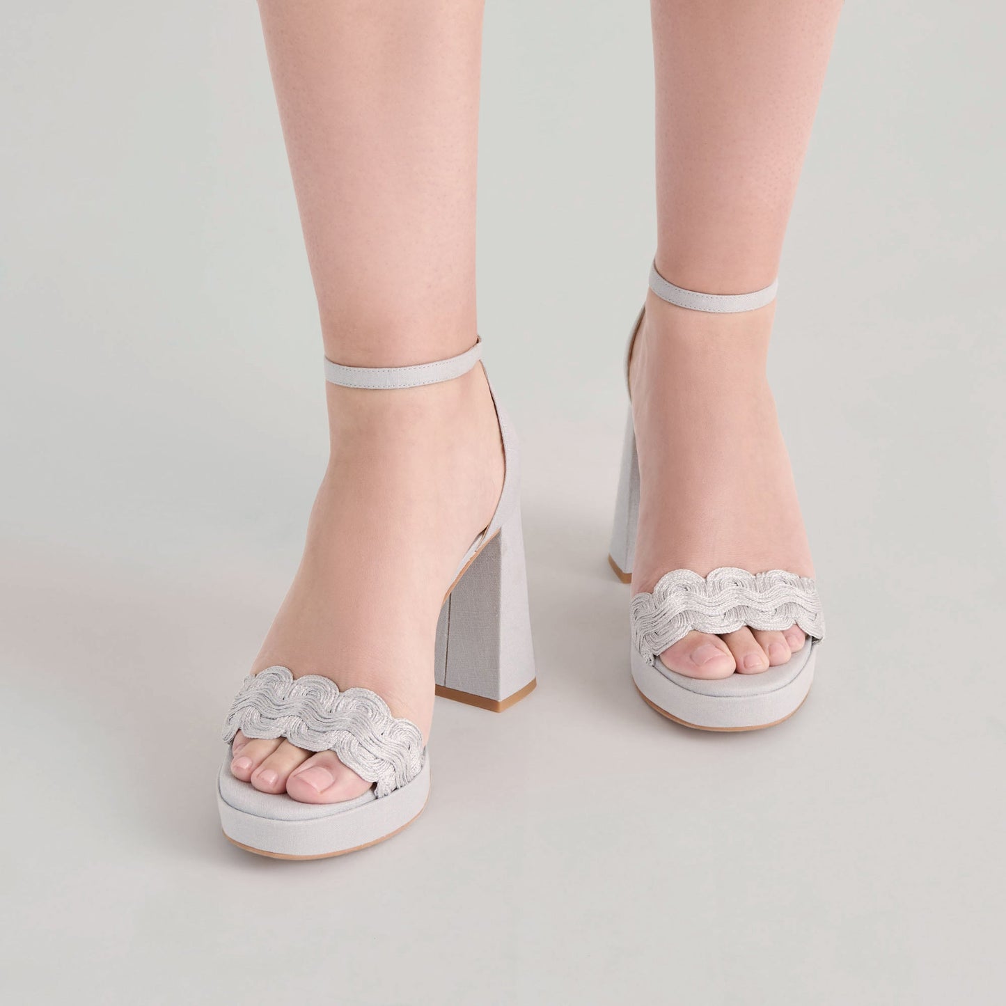 PELTIN HEELS GREY WOVEN RAFFIA
 – Dolce Vita Dolce Vita Discount