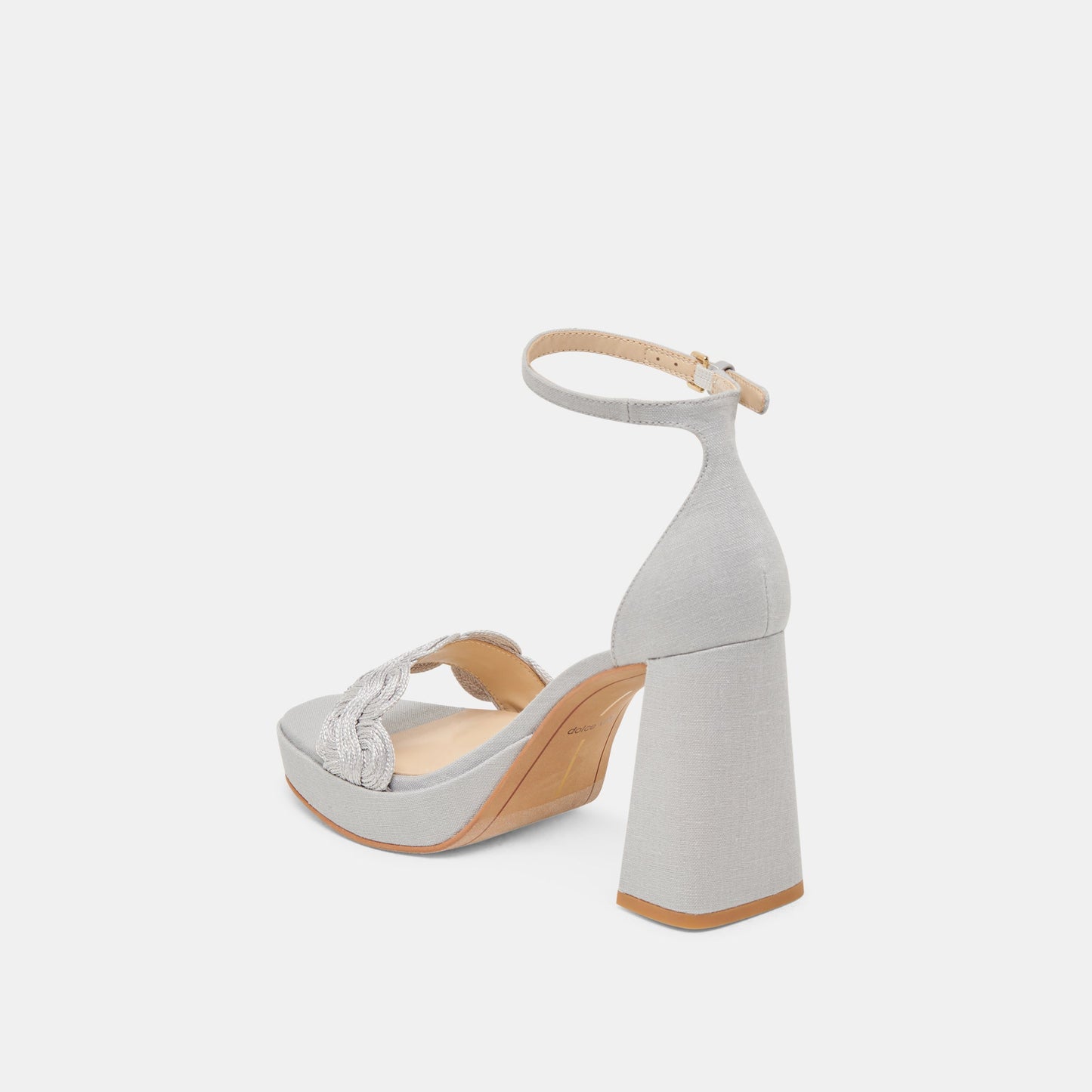 PELTIN HEELS GREY WOVEN RAFFIA
 – Dolce Vita Dolce Vita Discount