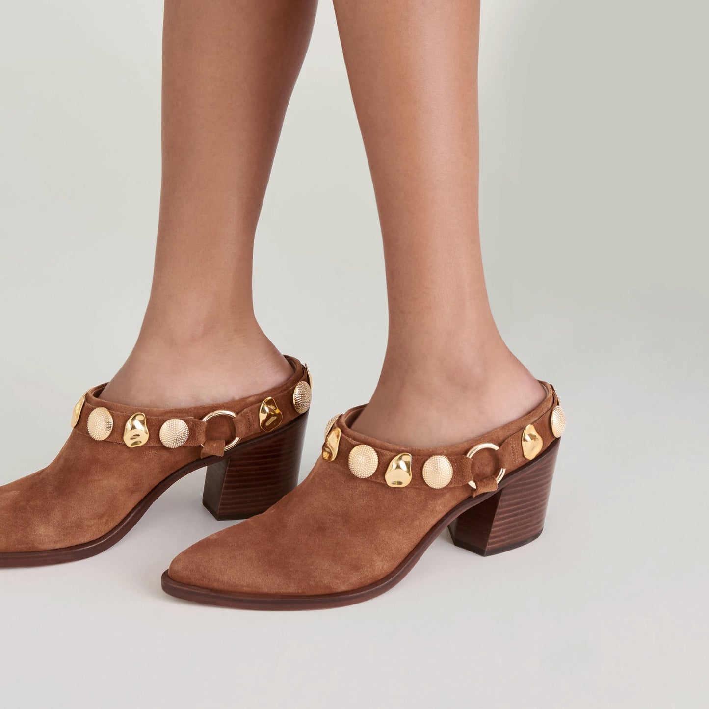 Kanyon Brown Suede Heels Dolce Vita Online
