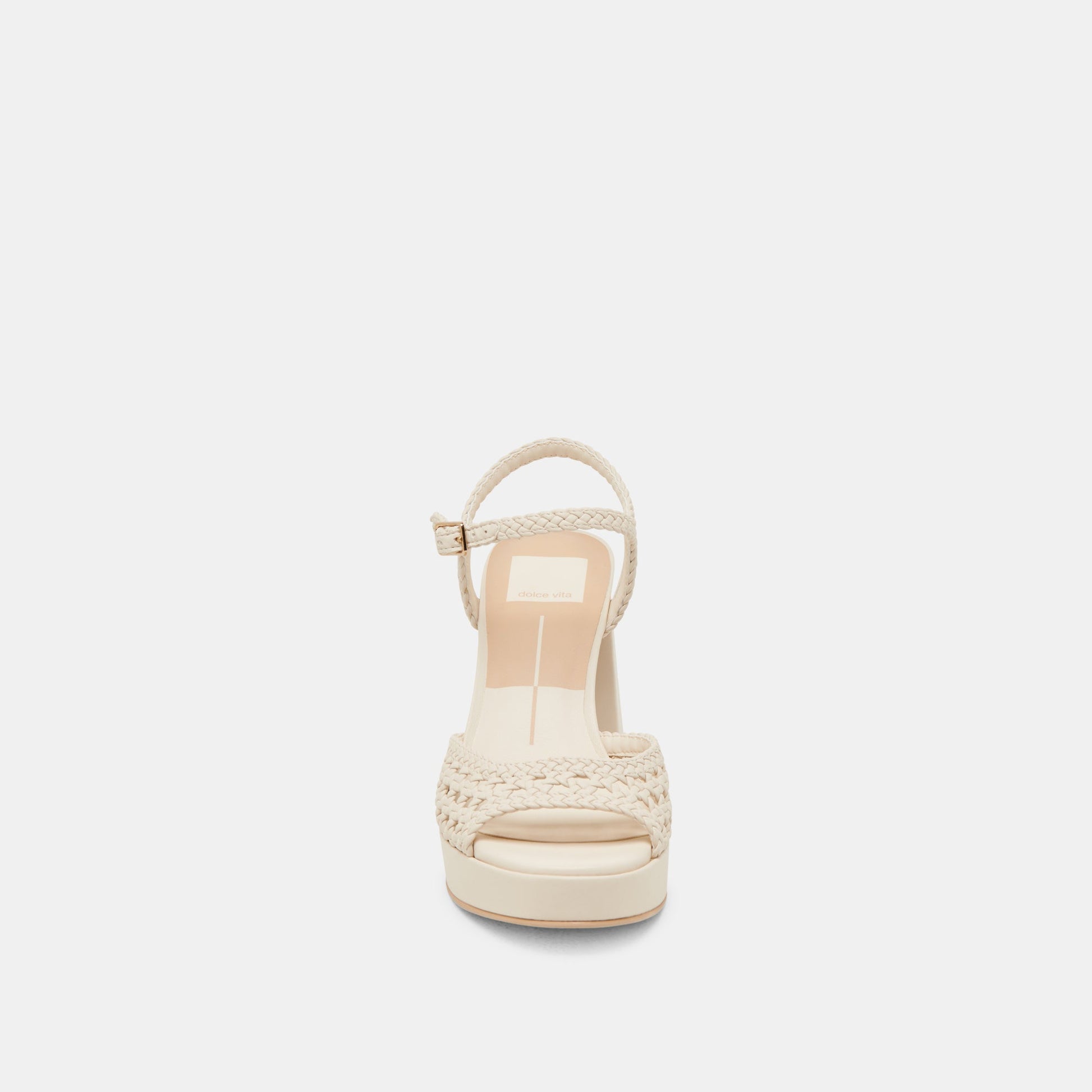 PEYTEN WIDE HEELS CREME WOVEN STELLA
 – Dolce Vita Dolce Vita Outlet