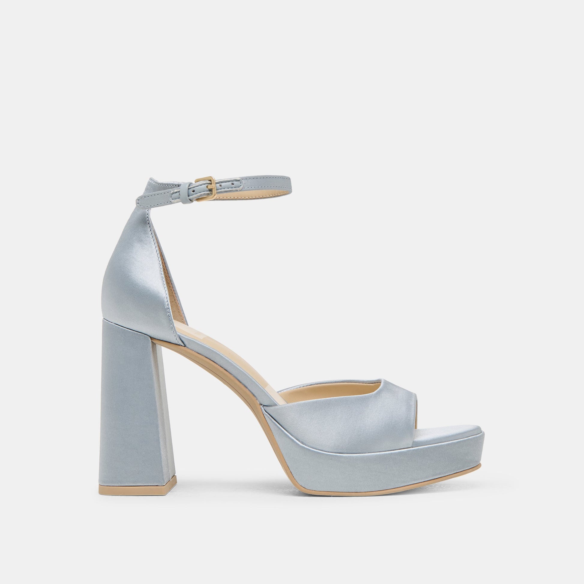 PANDRO HEELS LIGHT BLUE SATIN
 – Dolce Vita Dolce Vita For sale