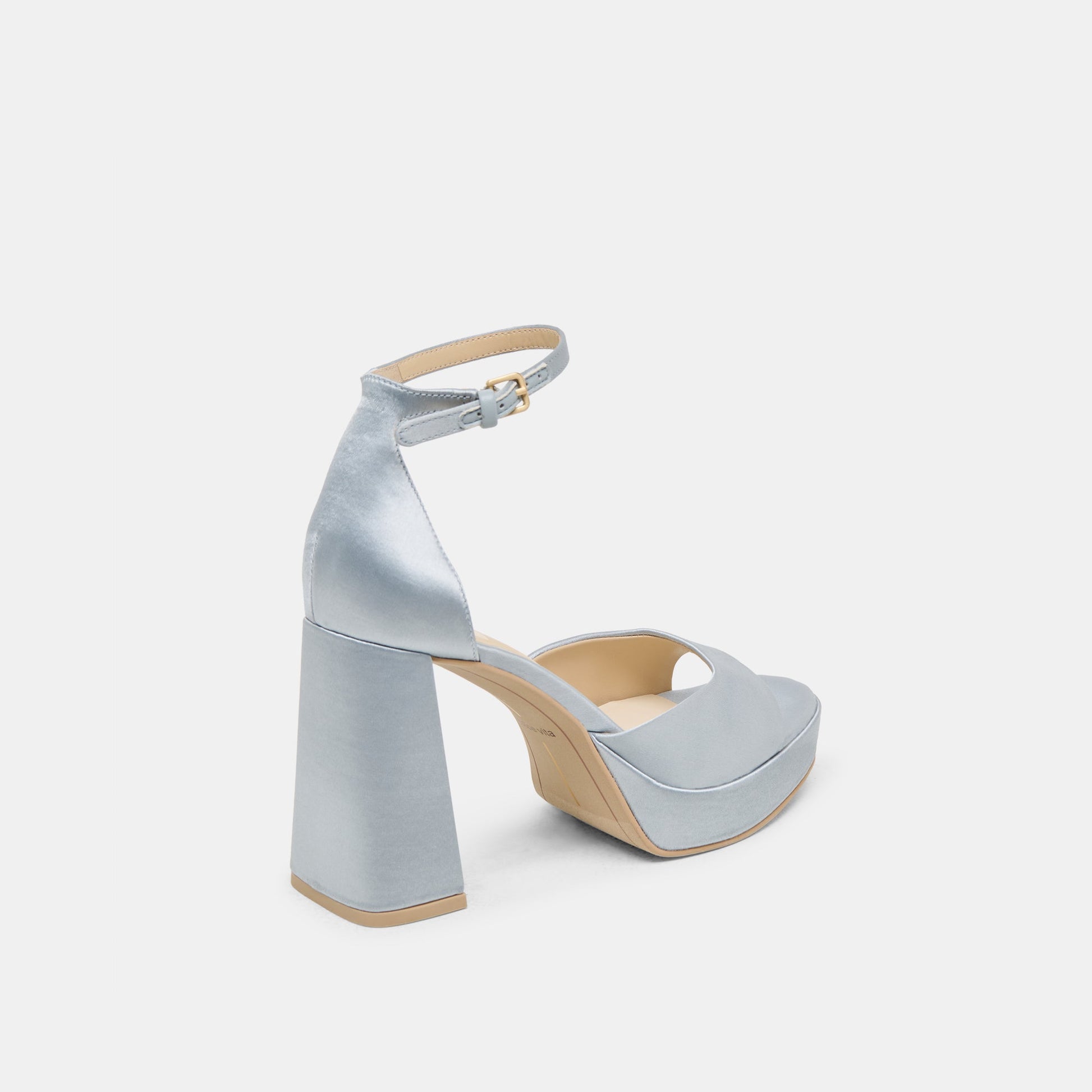 PANDRO HEELS LIGHT BLUE SATIN
 – Dolce Vita Dolce Vita For sale