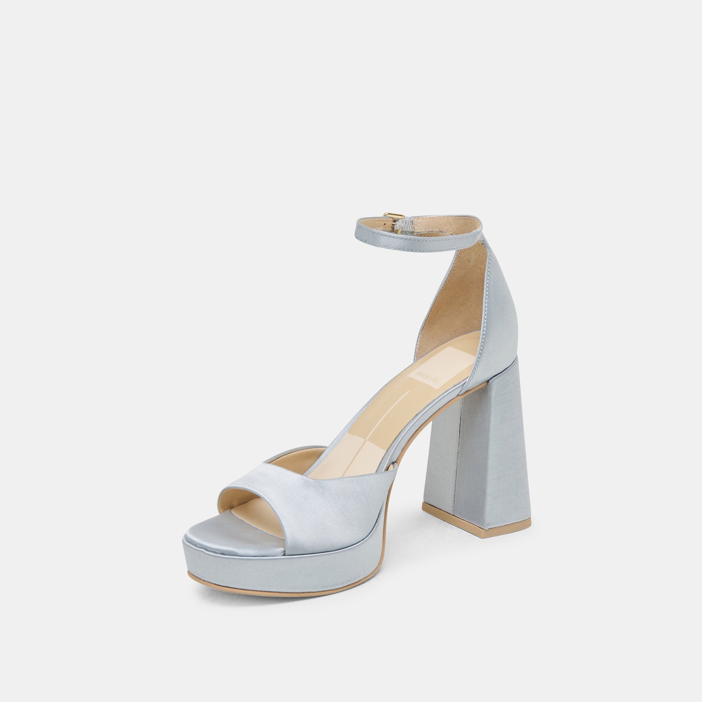 PANDRO HEELS LIGHT BLUE SATIN
 – Dolce Vita Dolce Vita For sale