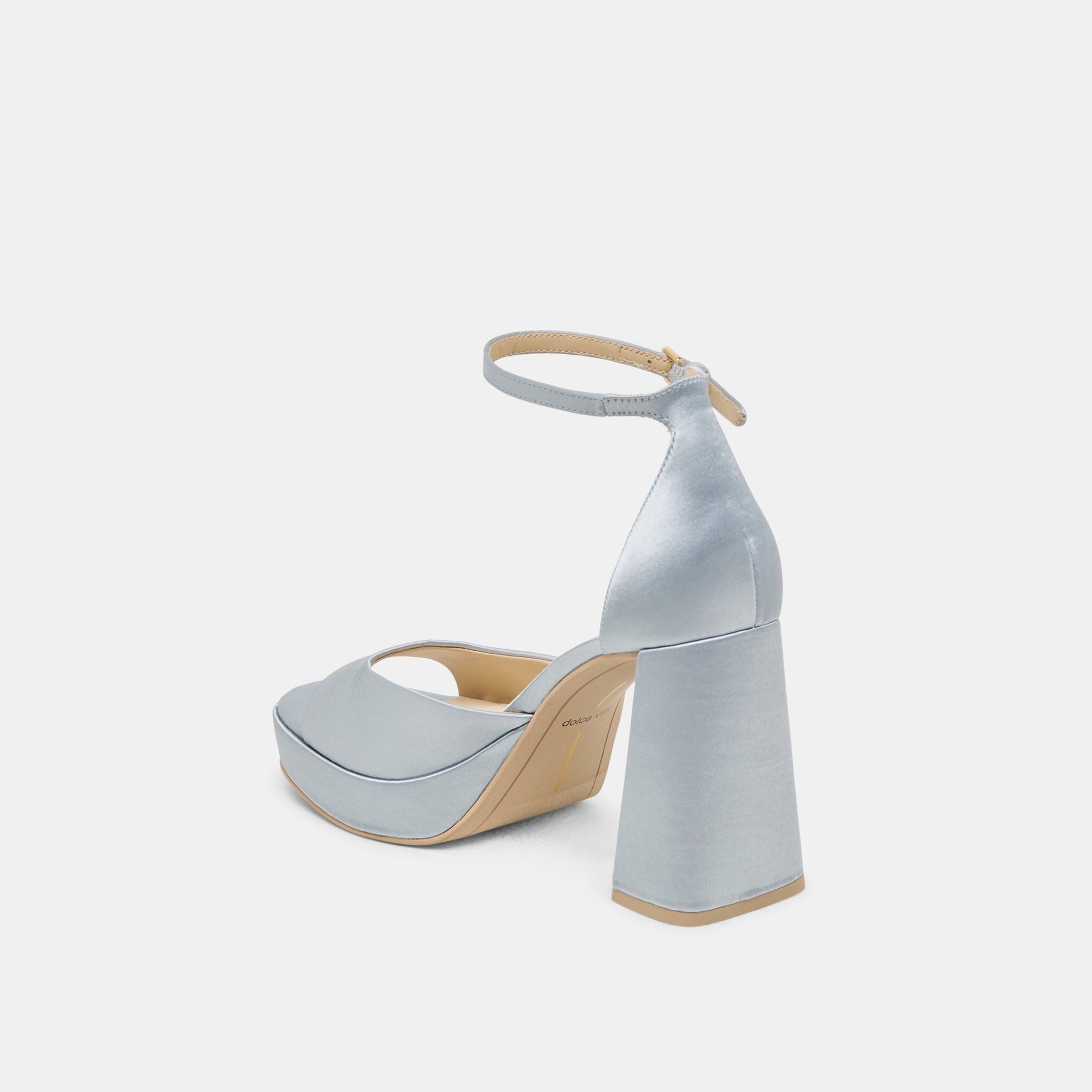 PANDRO HEELS LIGHT BLUE SATIN
 – Dolce Vita Dolce Vita For sale