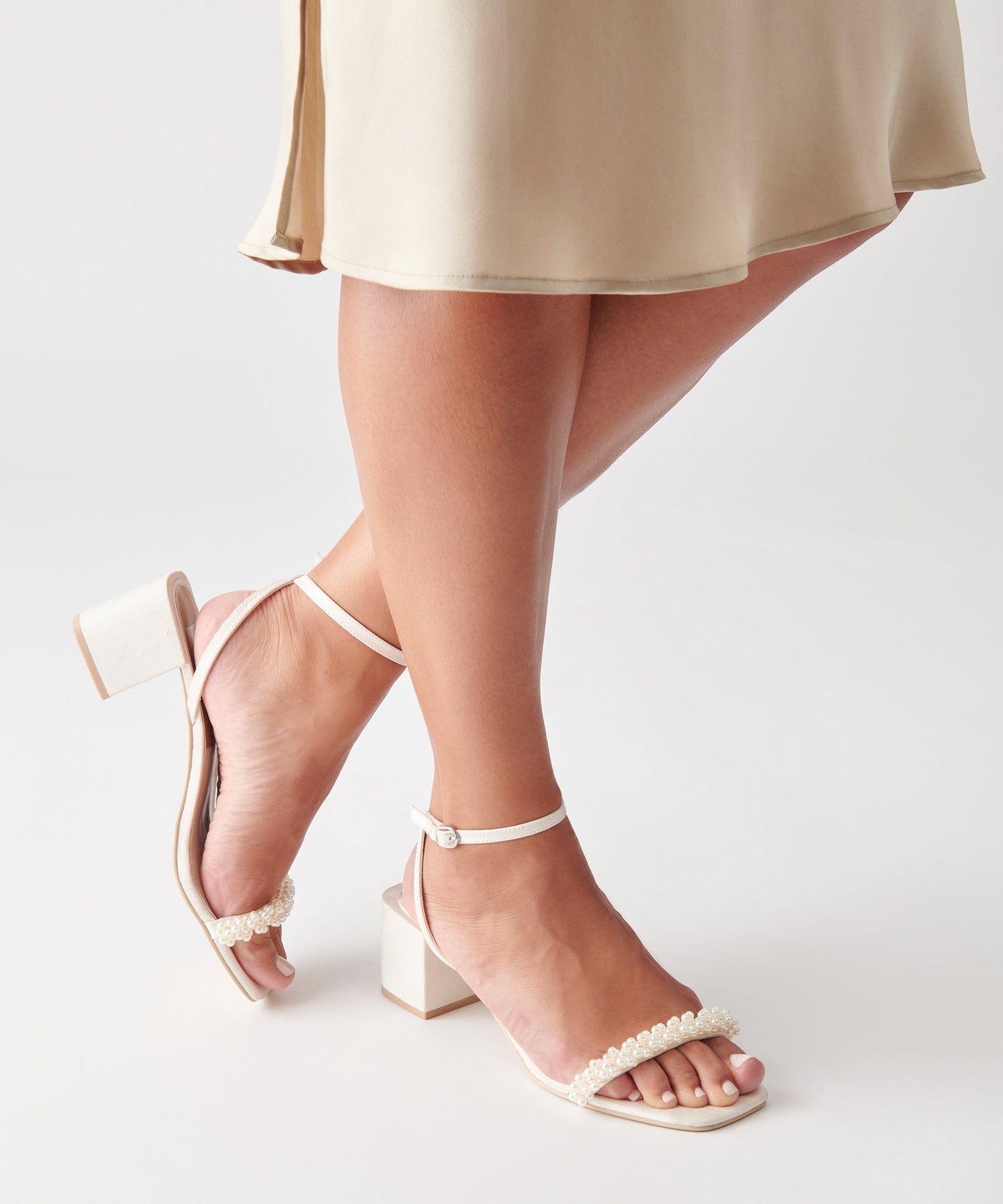 ZALIMA HEELS VANILLA PEARLS
 – Dolce Vita Dolce Vita Discount