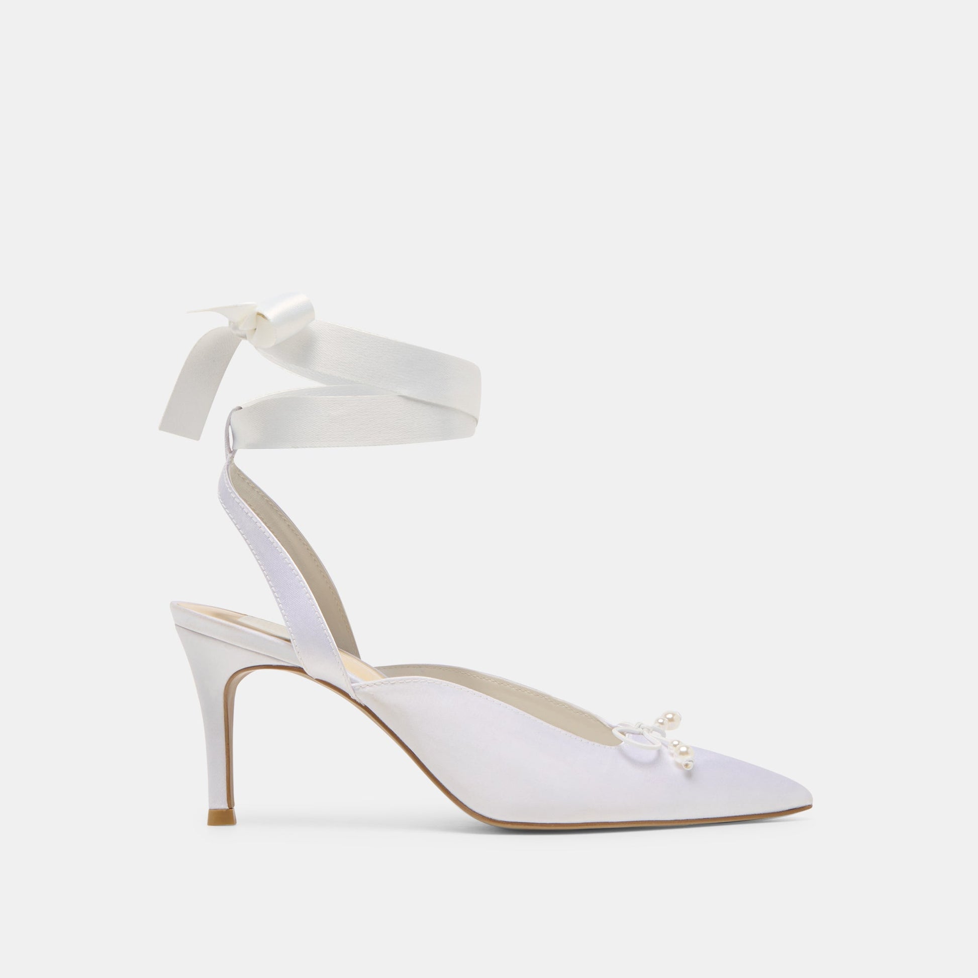 Efora True White Satin Heels Dolce Vita Online