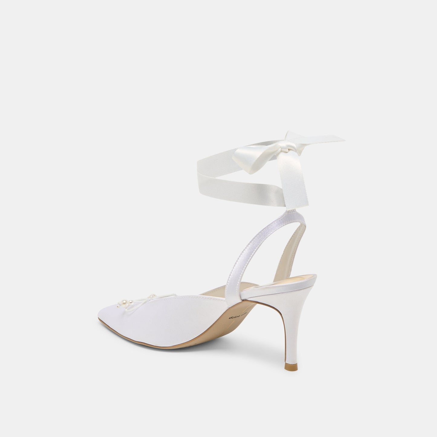 Efora True White Satin Heels Dolce Vita Online