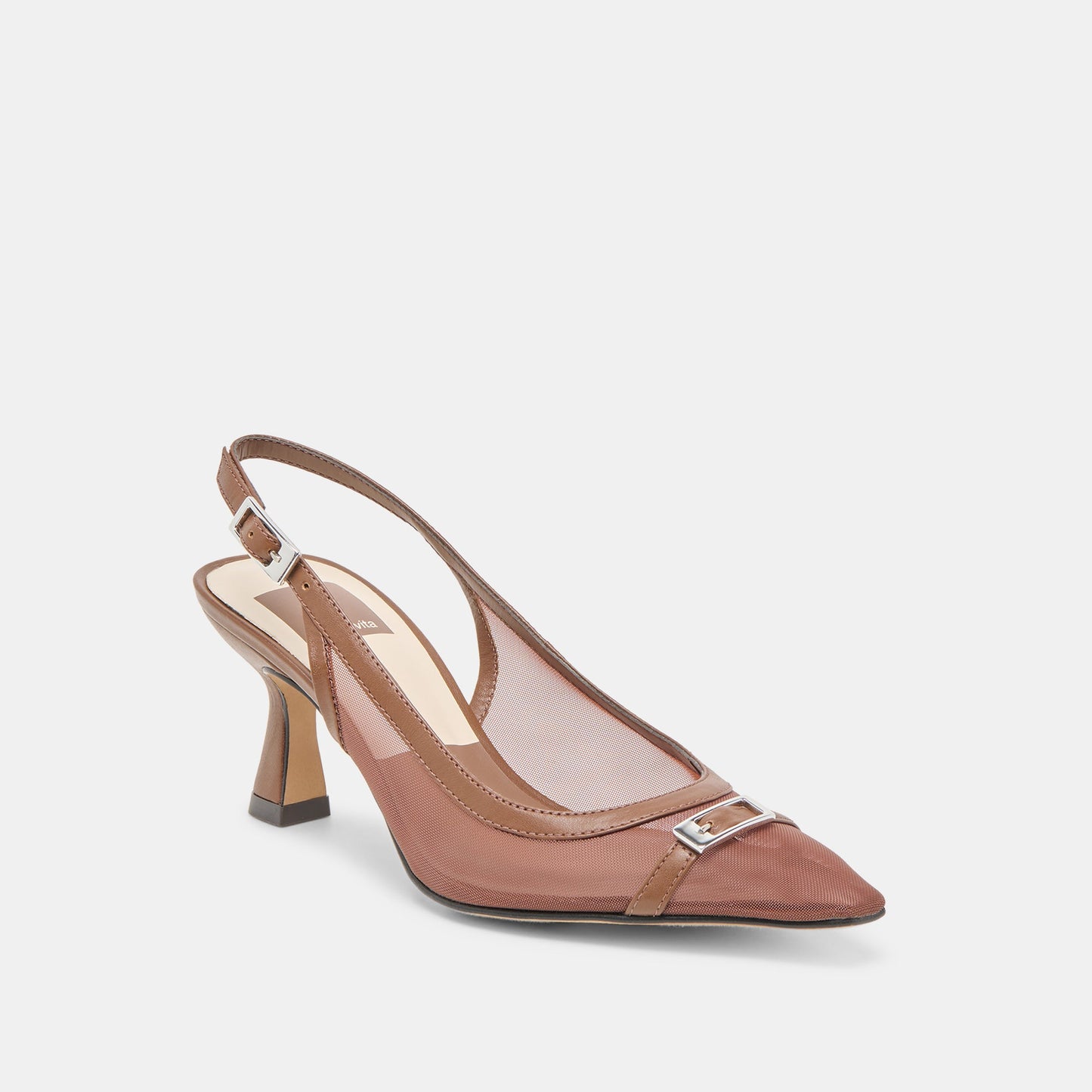 Lorine Espresso Mesh Heels Dolce Vita On sale
